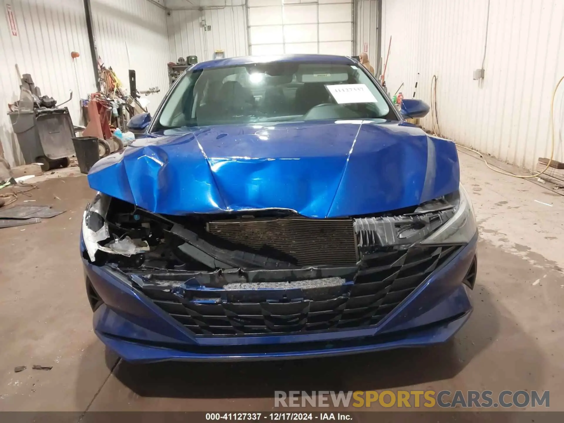 13 Photograph of a damaged car 5NPLM4AG7MH017746 HYUNDAI ELANTRA 2021
