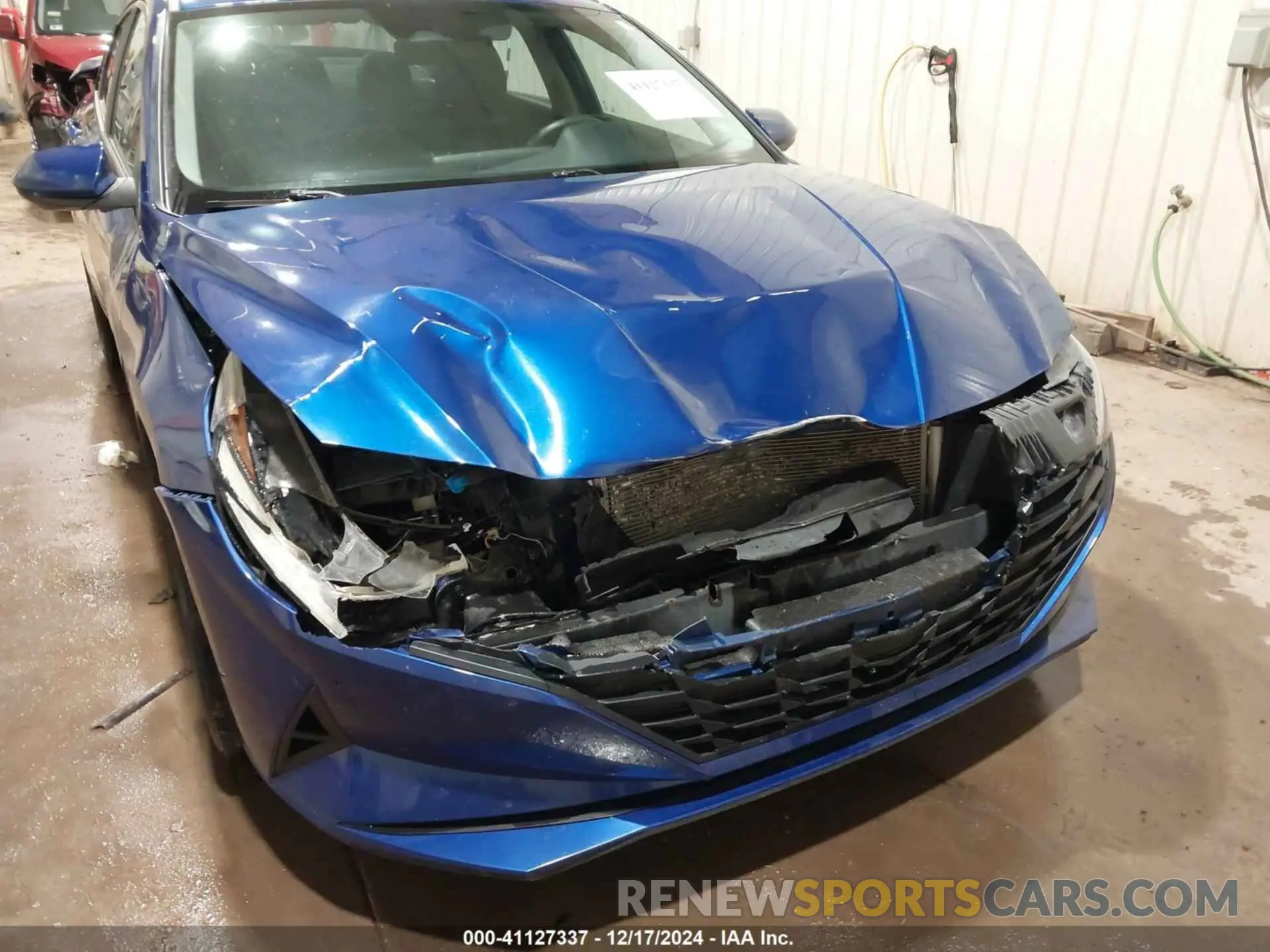 6 Photograph of a damaged car 5NPLM4AG7MH017746 HYUNDAI ELANTRA 2021