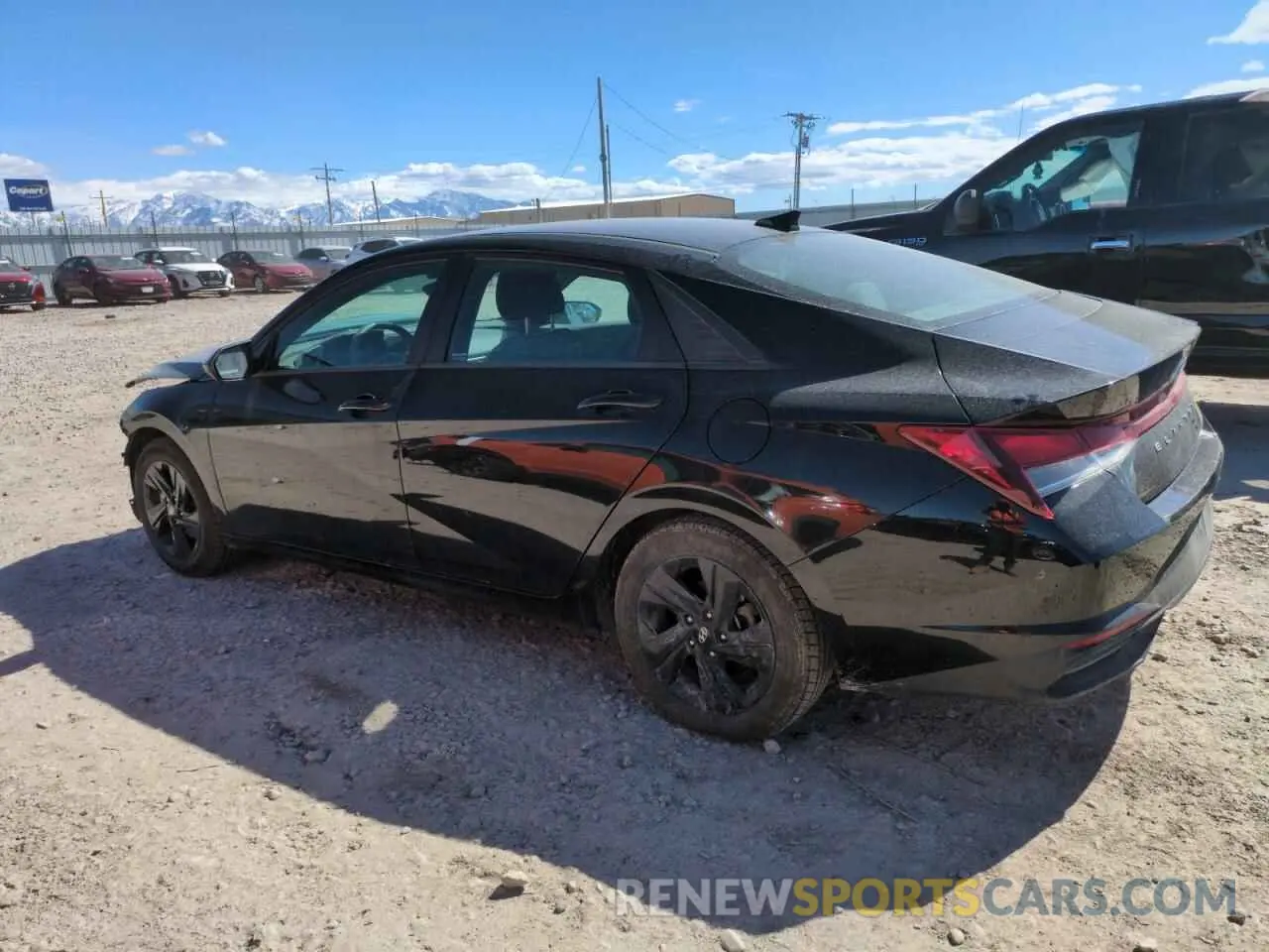 2 Photograph of a damaged car 5NPLM4AG7MH040895 HYUNDAI ELANTRA 2021