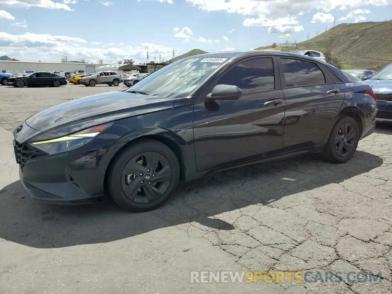 1 Photograph of a damaged car 5NPLM4AG8MH000471 HYUNDAI ELANTRA 2021