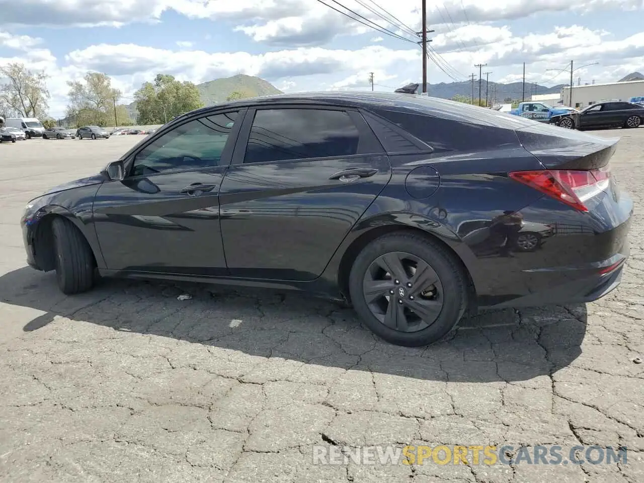 2 Photograph of a damaged car 5NPLM4AG8MH000471 HYUNDAI ELANTRA 2021