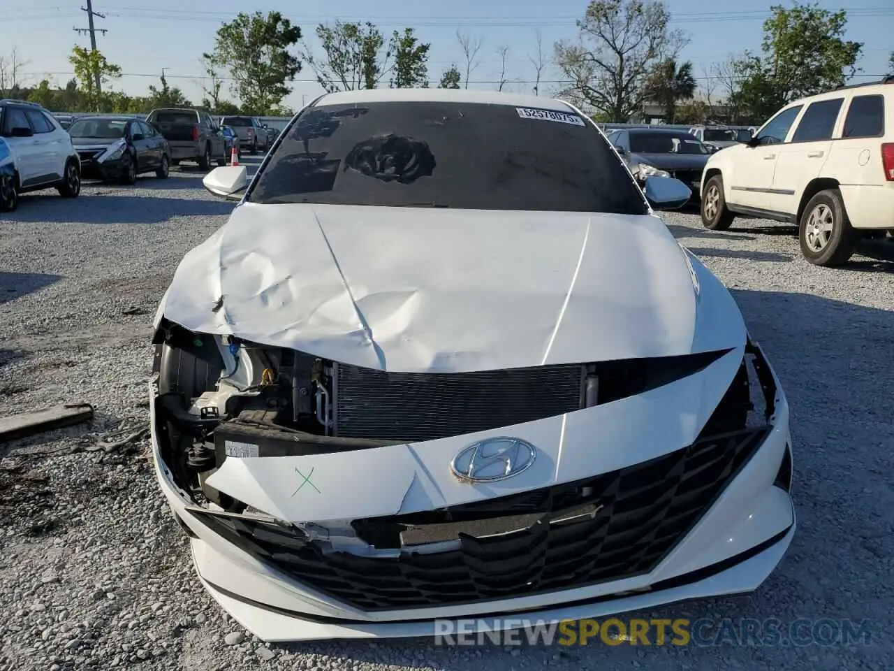 5 Photograph of a damaged car 5NPLM4AG8MH021997 HYUNDAI ELANTRA 2021