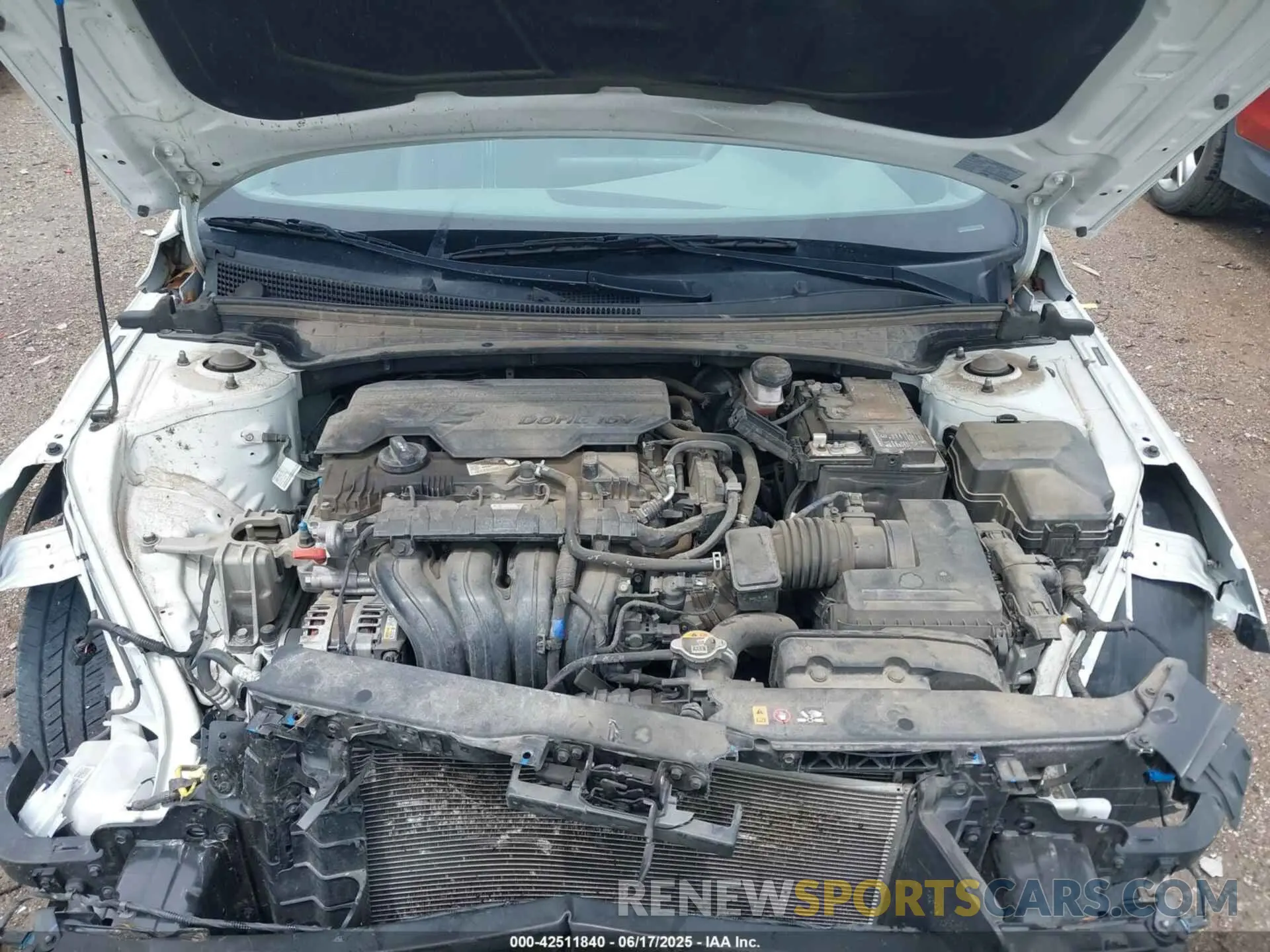 10 Photograph of a damaged car 5NPLM4AG8MH033485 HYUNDAI ELANTRA 2021