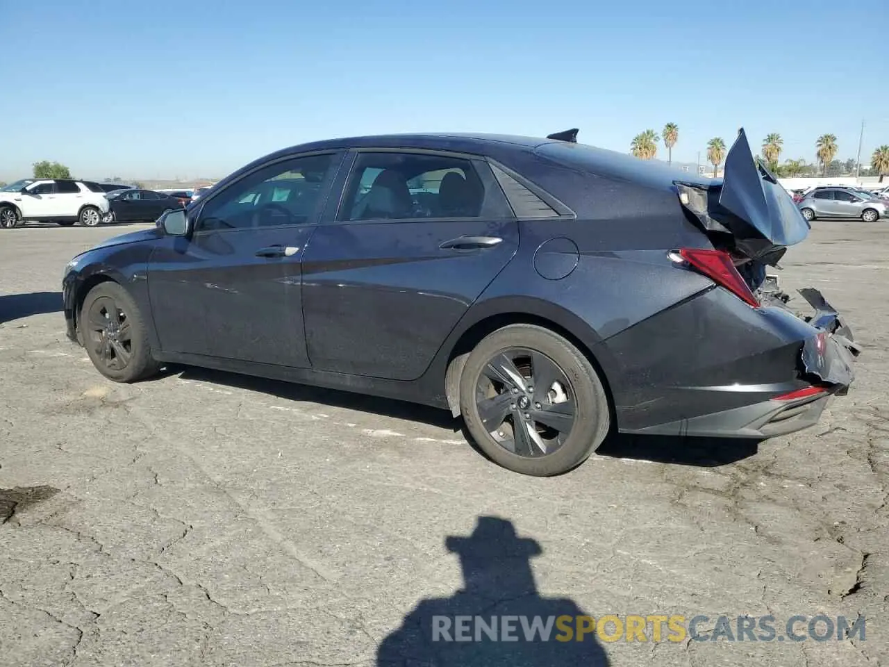2 Photograph of a damaged car 5NPLM4AG9MH012094 HYUNDAI ELANTRA 2021