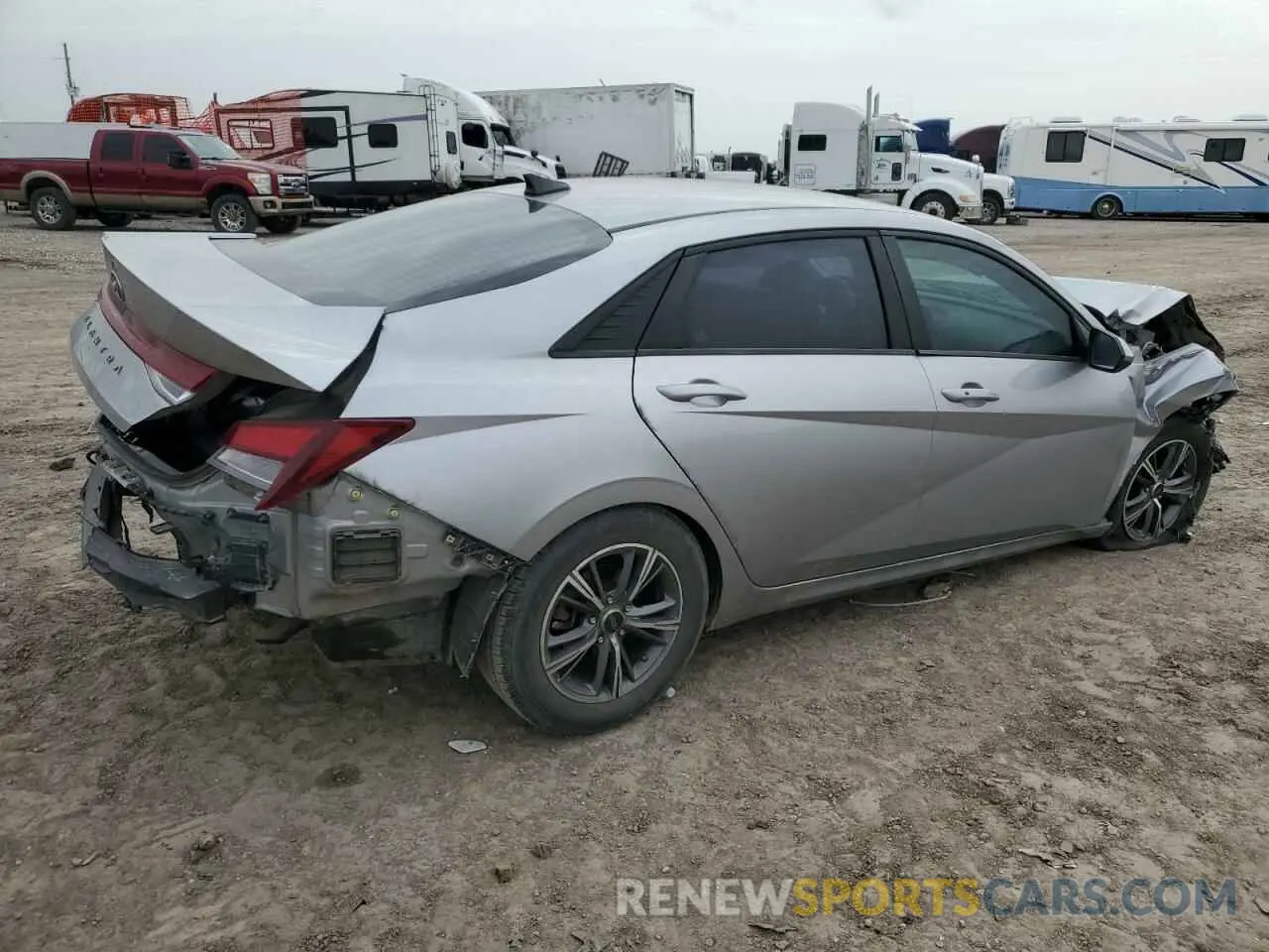 3 Фотография поврежденного автомобиля 5NPLM4AG9MH023192 HYUNDAI ELANTRA 2021