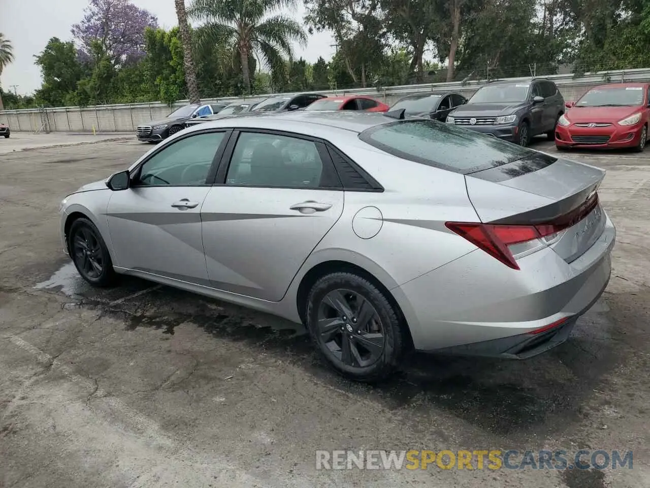 2 Photograph of a damaged car 5NPLM4AG9MH037044 HYUNDAI ELANTRA 2021