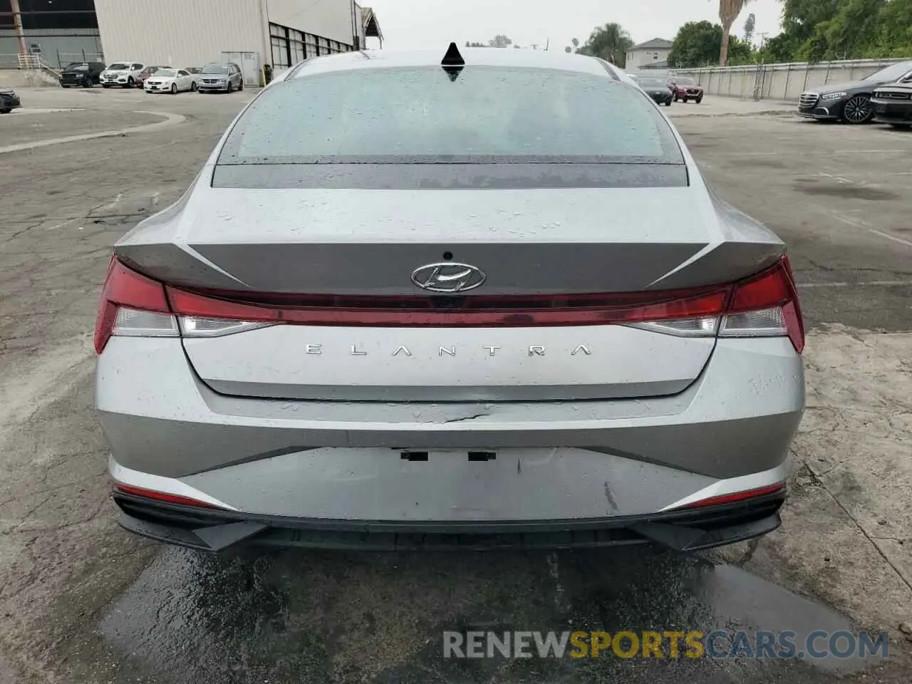 6 Photograph of a damaged car 5NPLM4AG9MH037044 HYUNDAI ELANTRA 2021