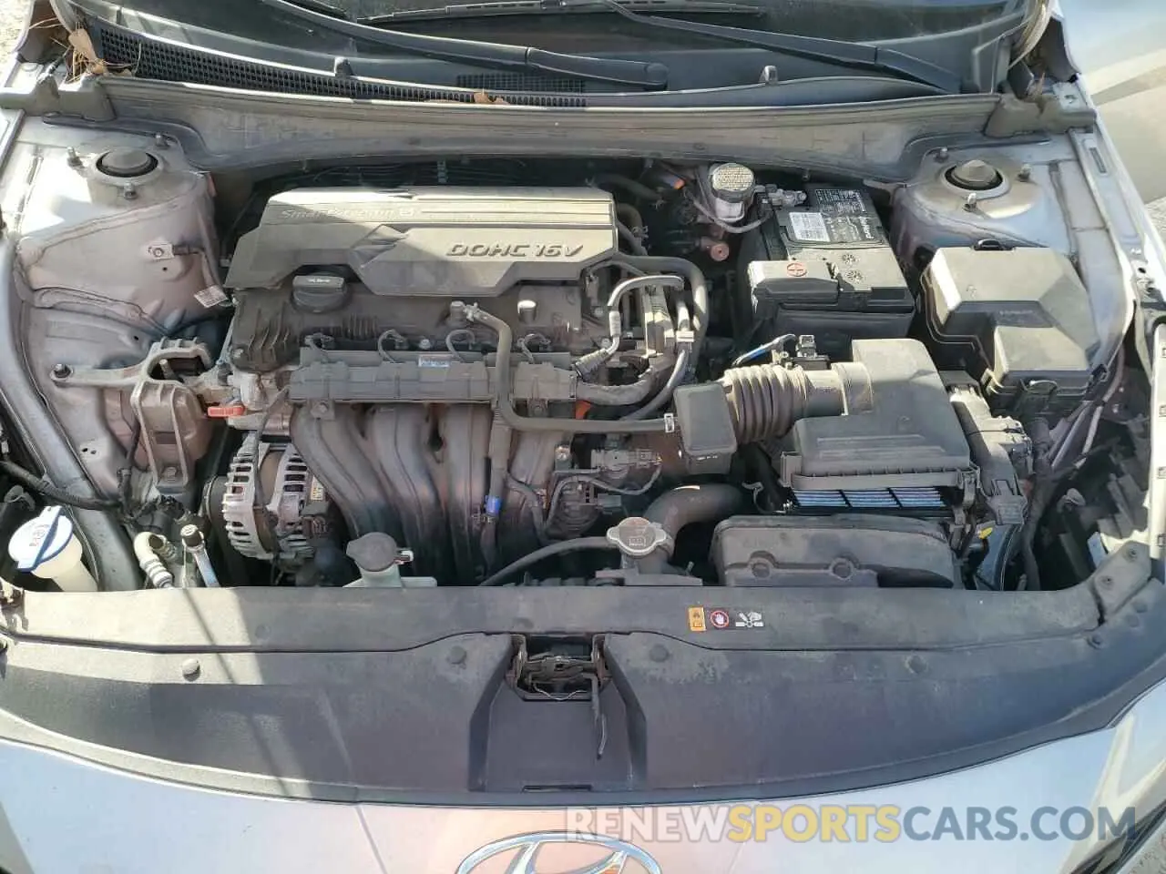 11 Фотография поврежденного автомобиля 5NPLM4AG9MH037738 HYUNDAI ELANTRA 2021