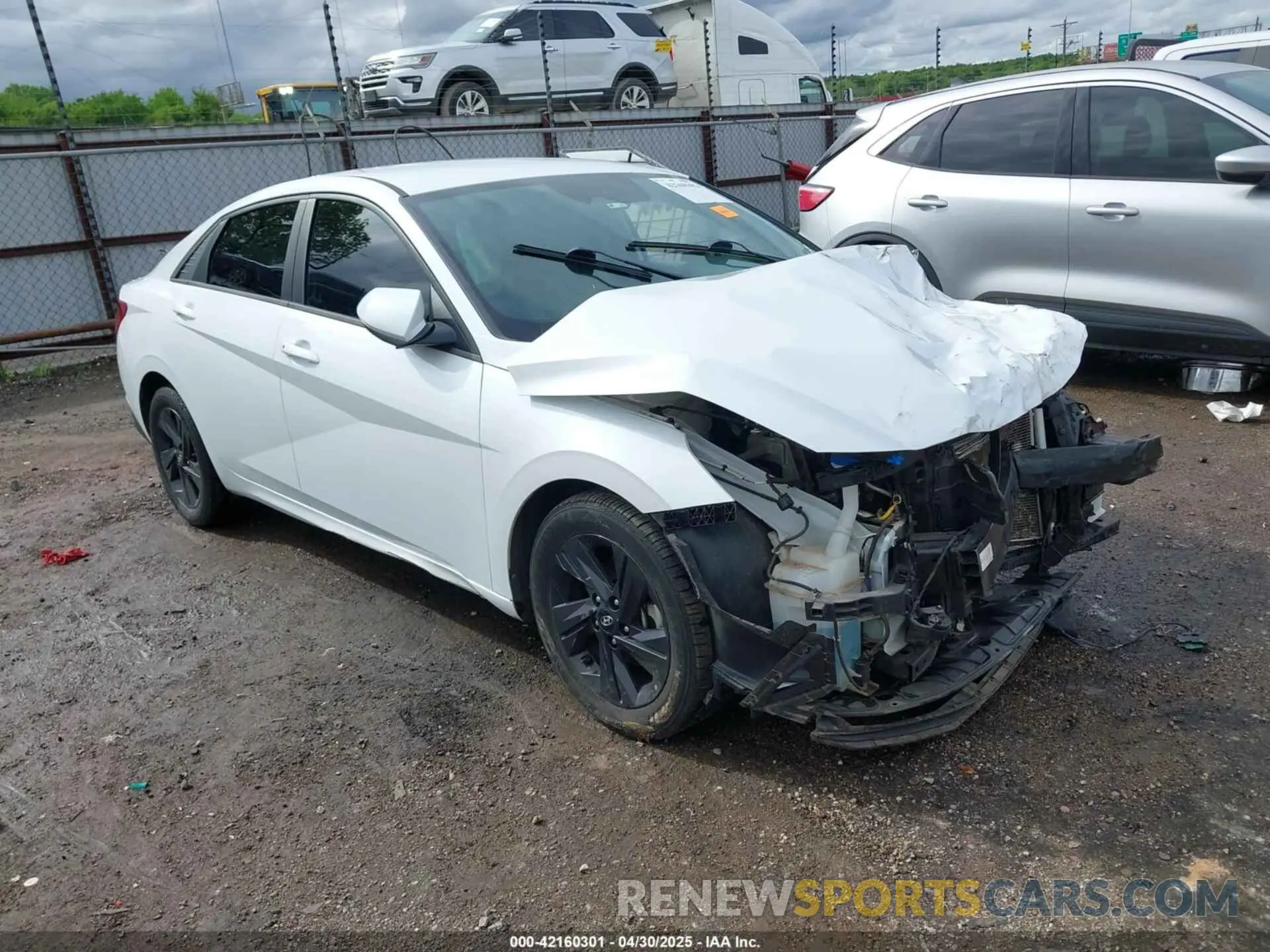 1 Фотография поврежденного автомобиля 5NPLM4AG9MH039859 HYUNDAI ELANTRA 2021