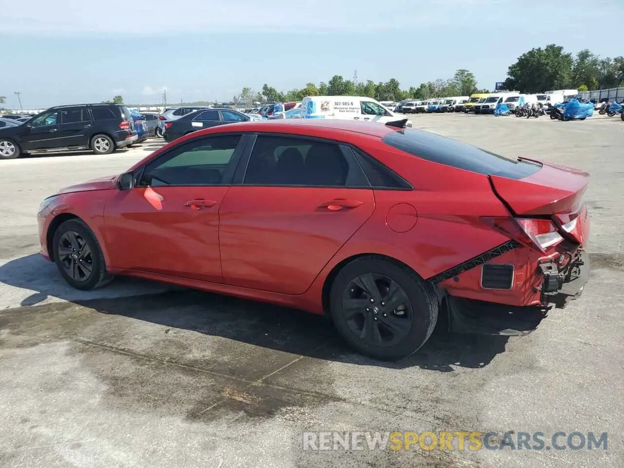 2 Фотография поврежденного автомобиля 5NPLM4AGXMH004022 HYUNDAI ELANTRA 2021