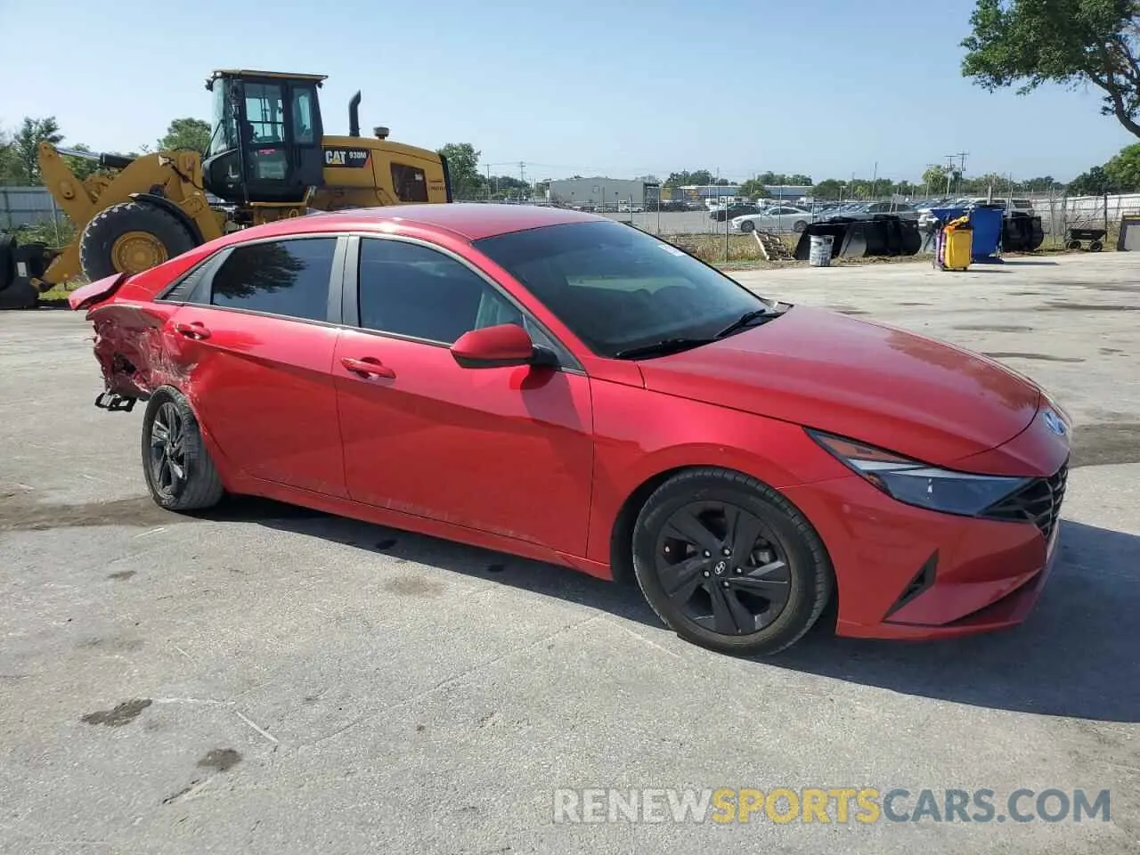 4 Фотография поврежденного автомобиля 5NPLM4AGXMH004022 HYUNDAI ELANTRA 2021