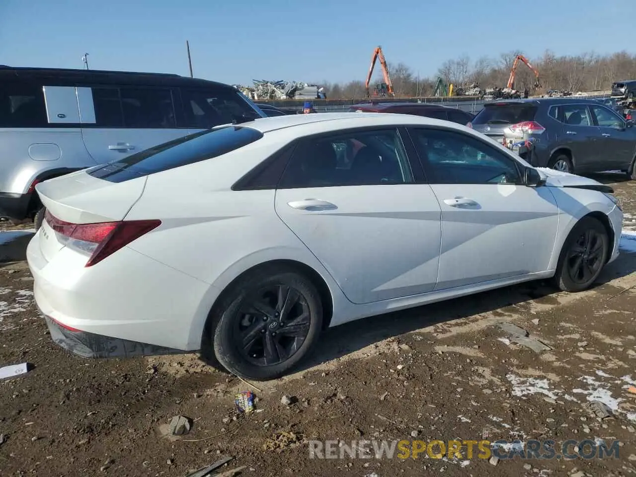 3 Photograph of a damaged car 5NPLM4AGXMH010189 HYUNDAI ELANTRA 2021