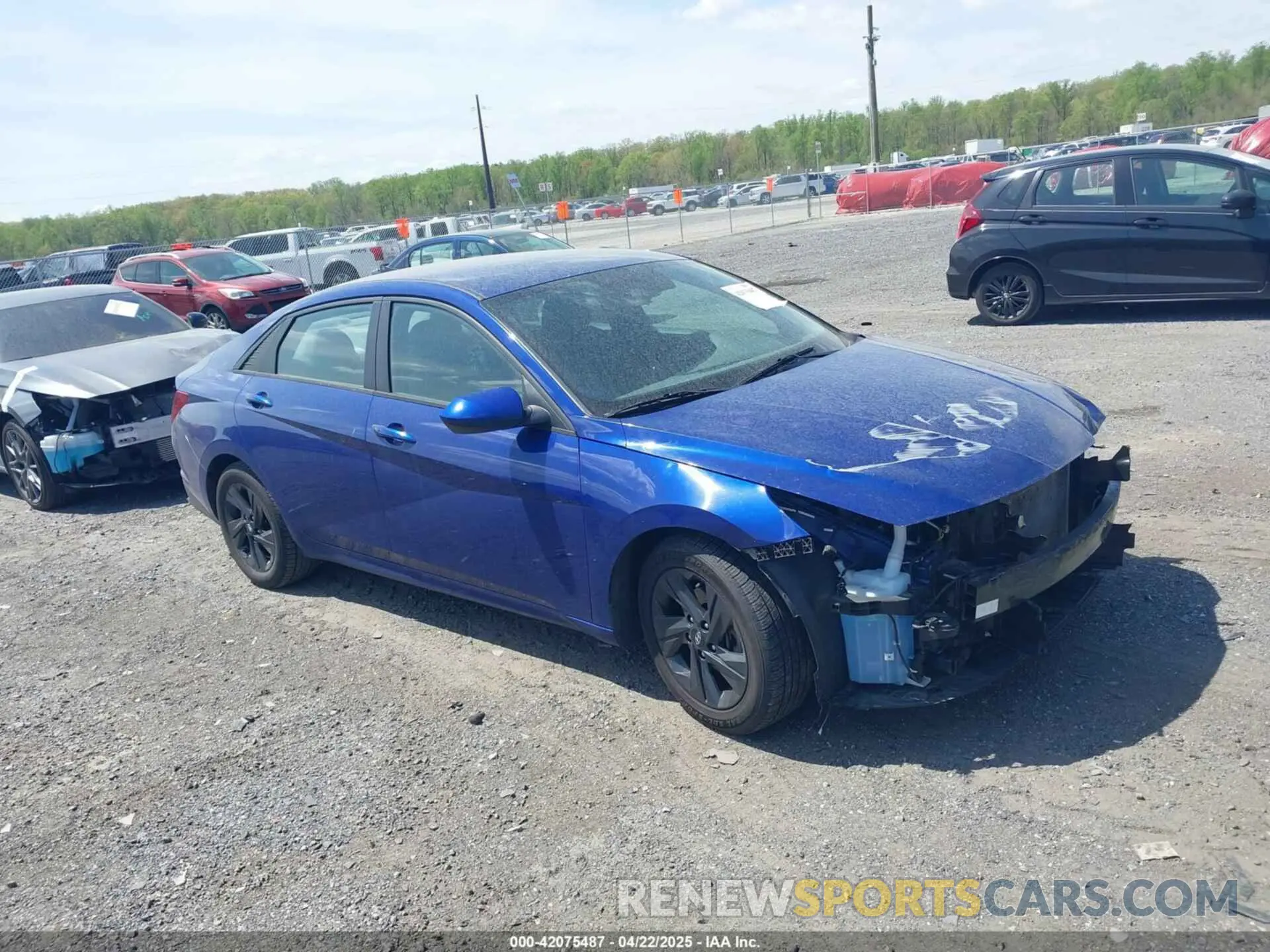 1 Фотография поврежденного автомобиля 5NPLM4AGXMH011858 HYUNDAI ELANTRA 2021