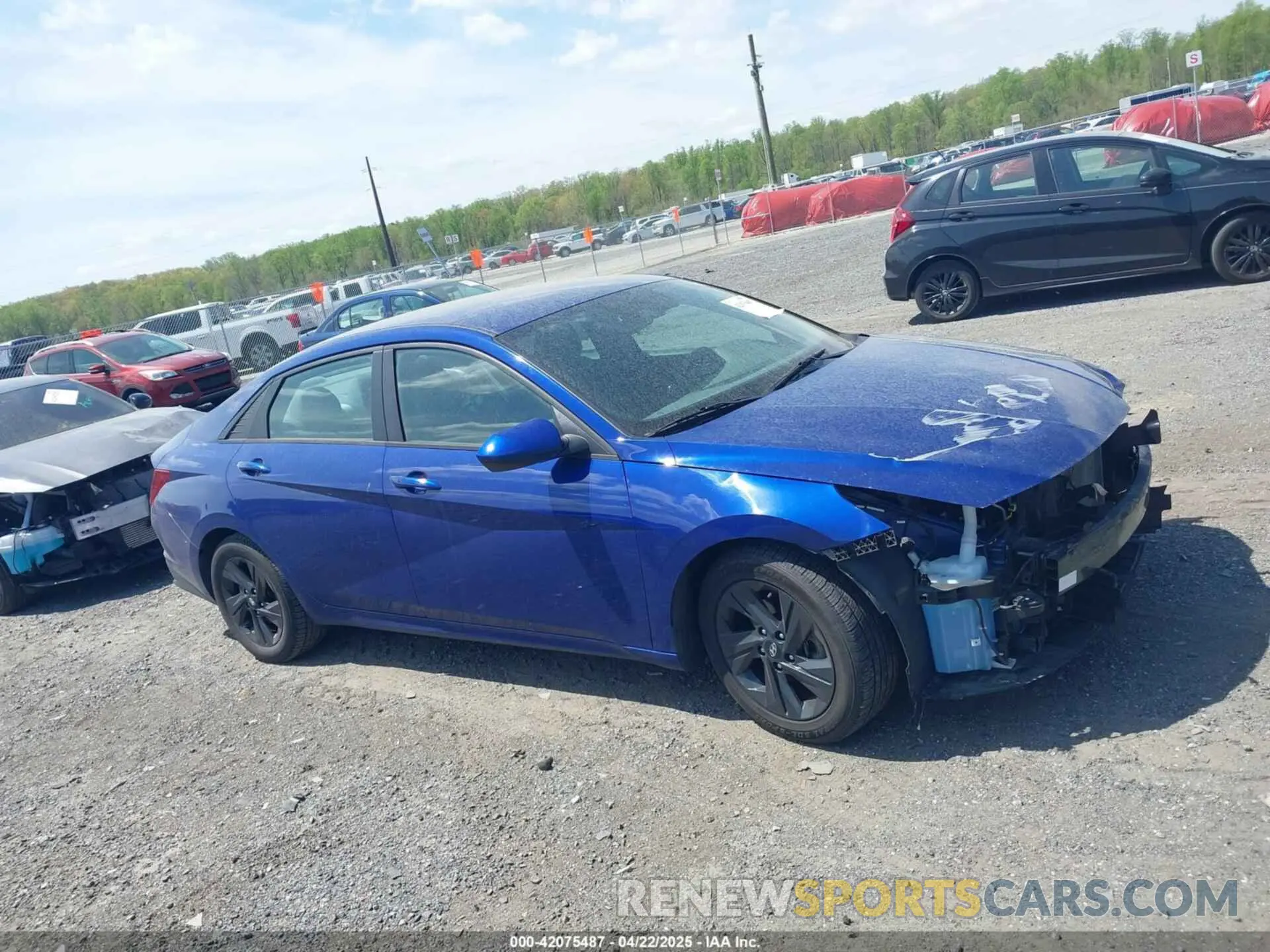 13 Фотография поврежденного автомобиля 5NPLM4AGXMH011858 HYUNDAI ELANTRA 2021