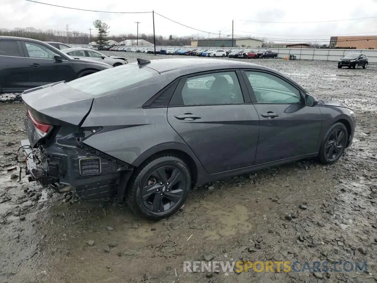 3 Photograph of a damaged car 5NPLM4AGXMH018521 HYUNDAI ELANTRA 2021