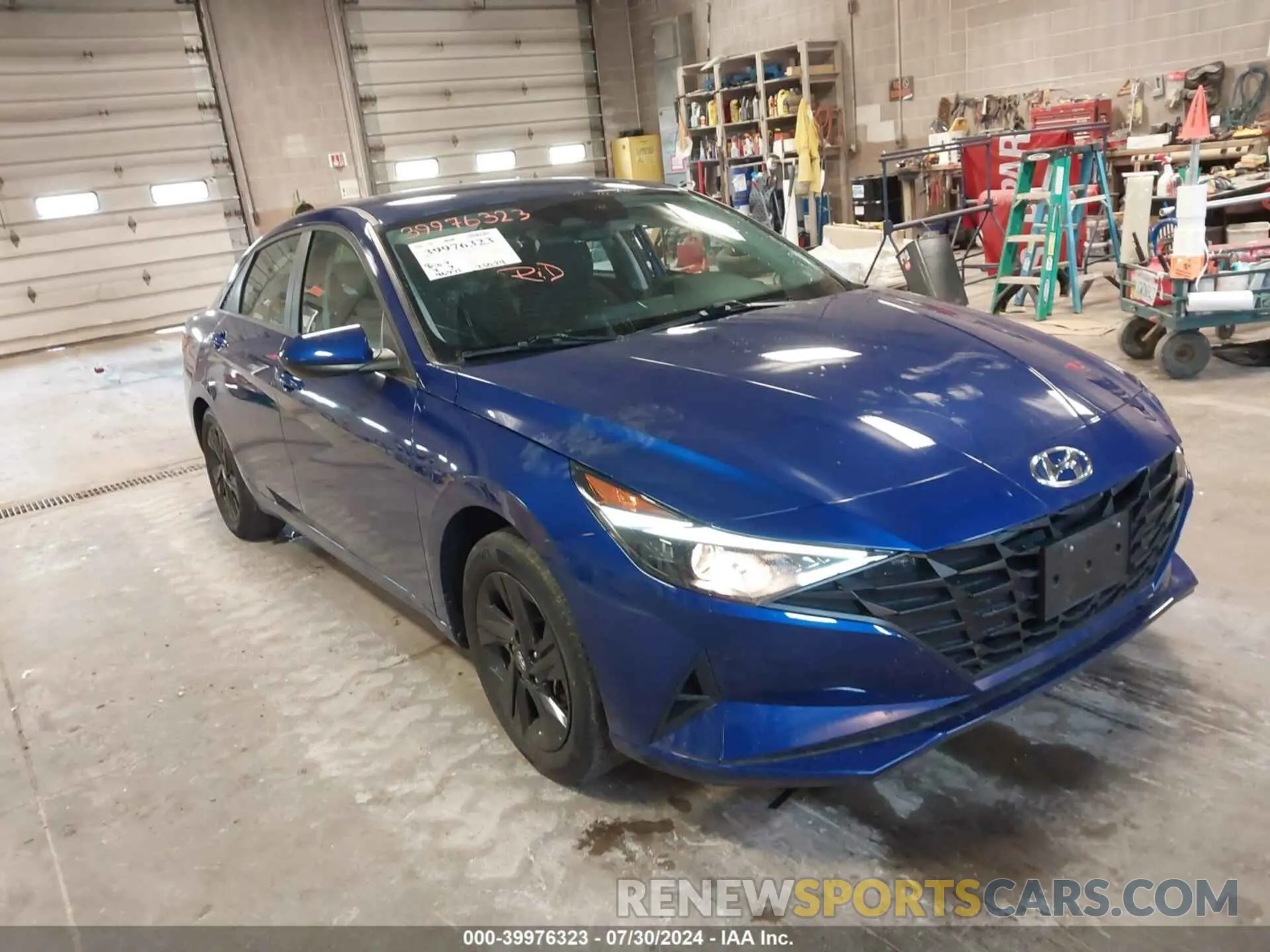 1 Photograph of a damaged car 5NPLM4AGXMH024609 HYUNDAI ELANTRA 2021