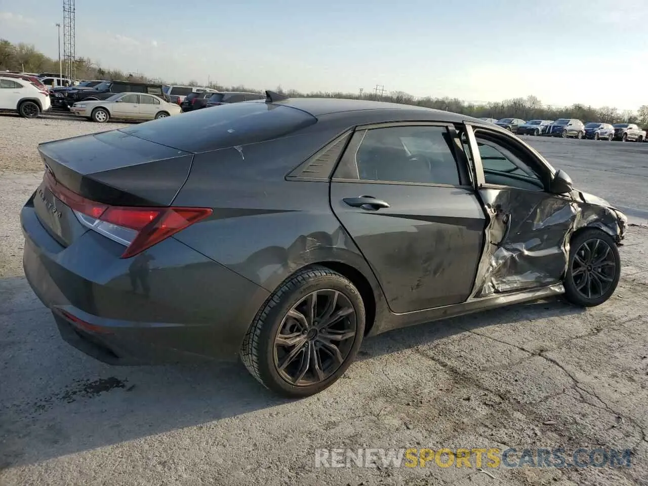 3 Фотография поврежденного автомобиля 5NPLM4AGXMH025713 HYUNDAI ELANTRA 2021