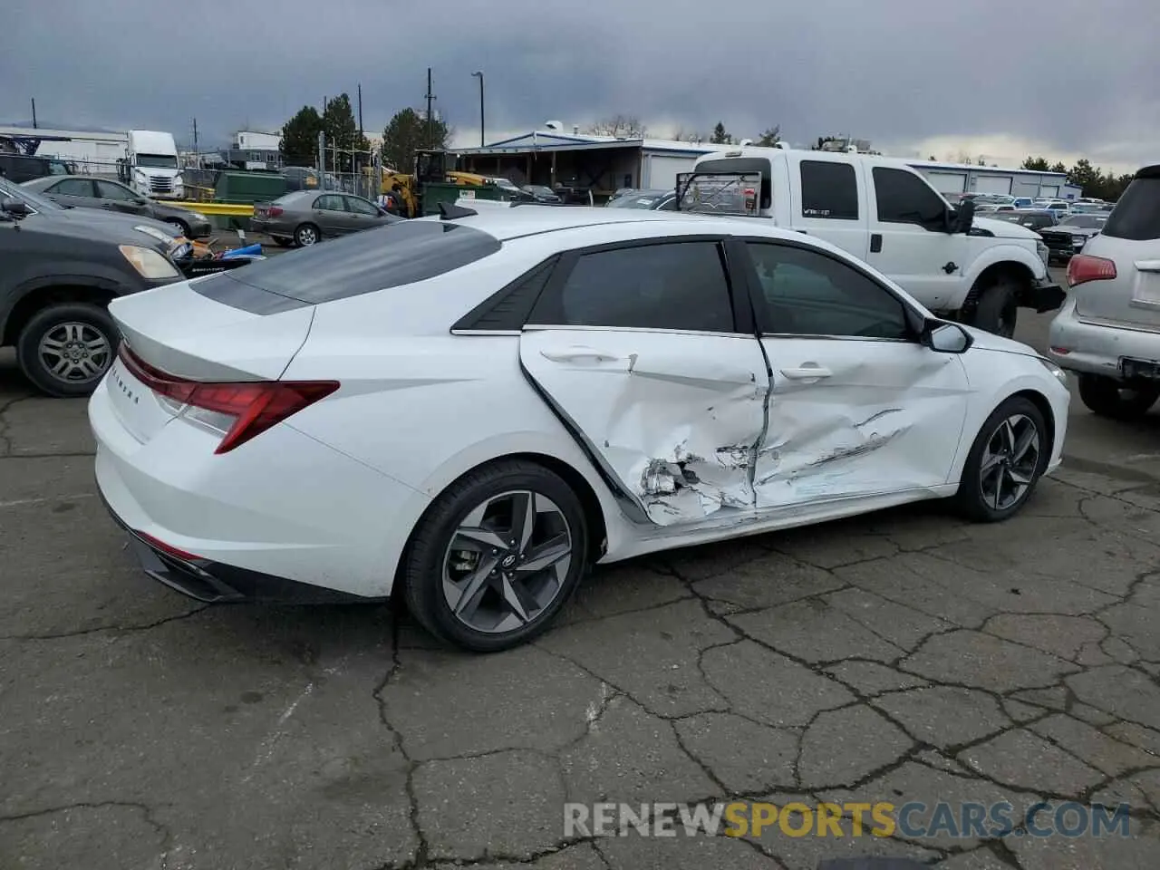 3 Фотография поврежденного автомобиля 5NPLN4AG0MH012711 HYUNDAI ELANTRA 2021