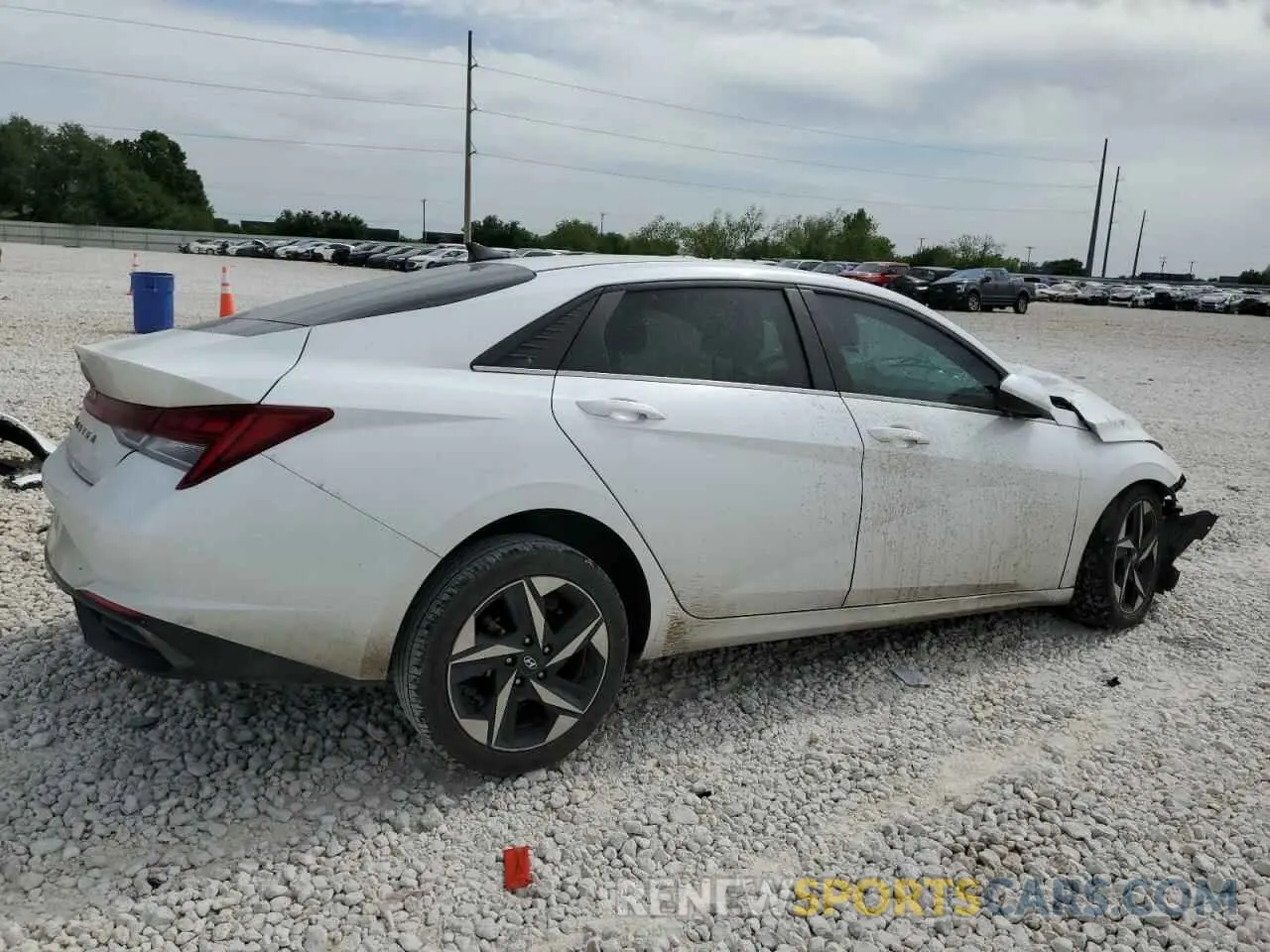 3 Photograph of a damaged car 5NPLN4AG1MH014466 HYUNDAI ELANTRA 2021