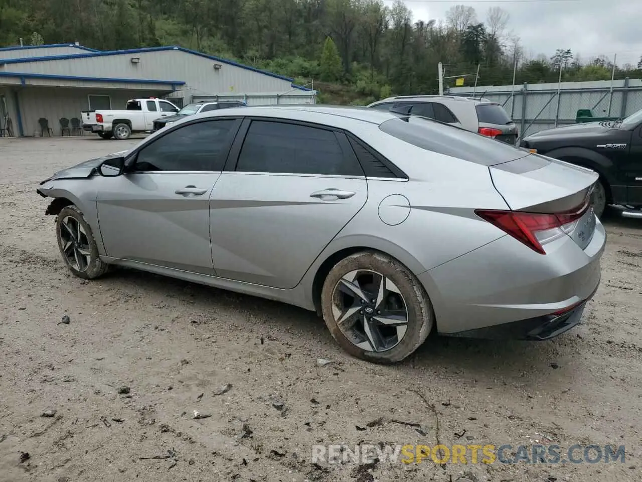 2 Photograph of a damaged car 5NPLN4AG1MH021322 HYUNDAI ELANTRA 2021