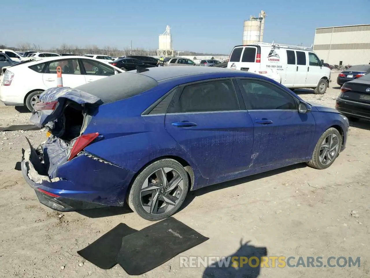 3 Фотография поврежденного автомобиля 5NPLN4AG5MH028242 HYUNDAI ELANTRA 2021