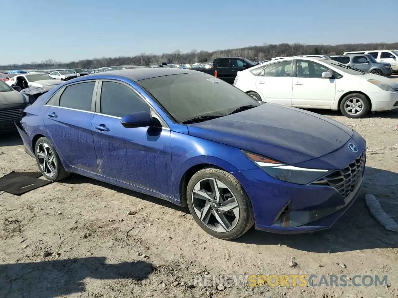 4 Фотография поврежденного автомобиля 5NPLN4AG5MH028242 HYUNDAI ELANTRA 2021