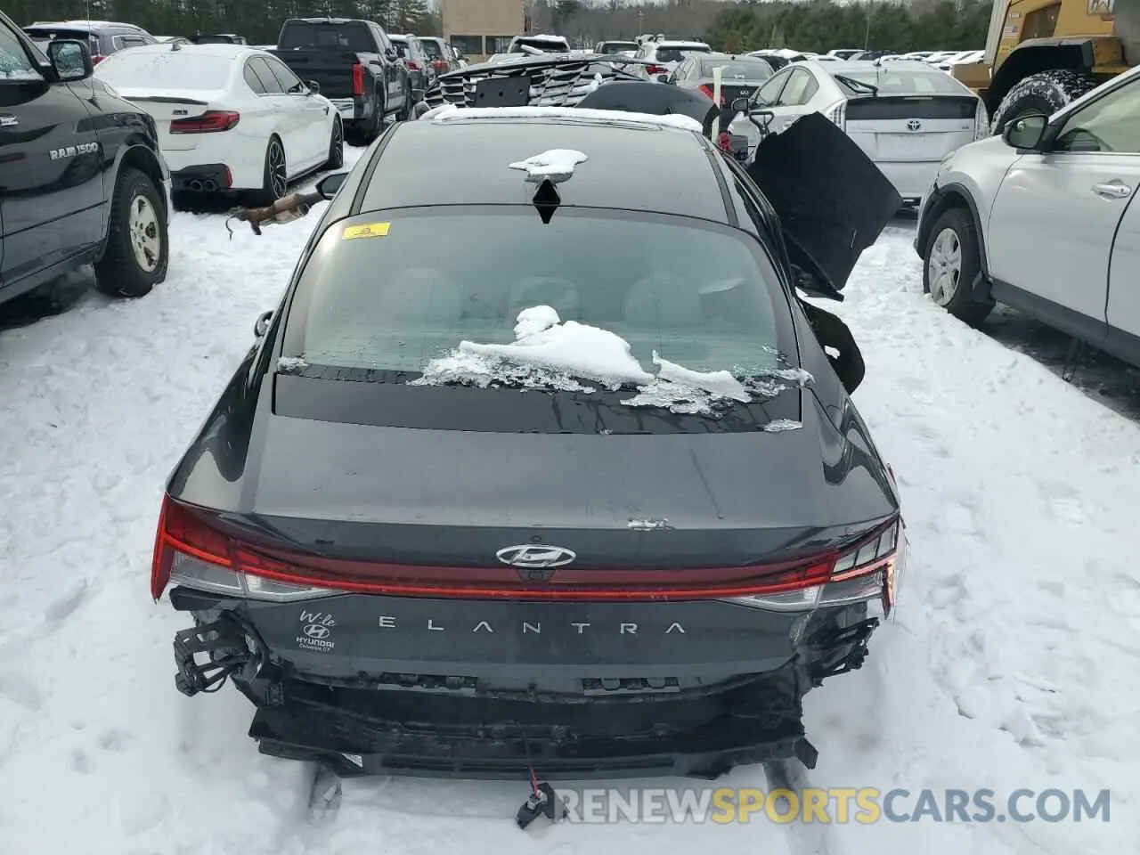 6 Photograph of a damaged car 5NPLN4AG6MH026953 HYUNDAI ELANTRA 2021