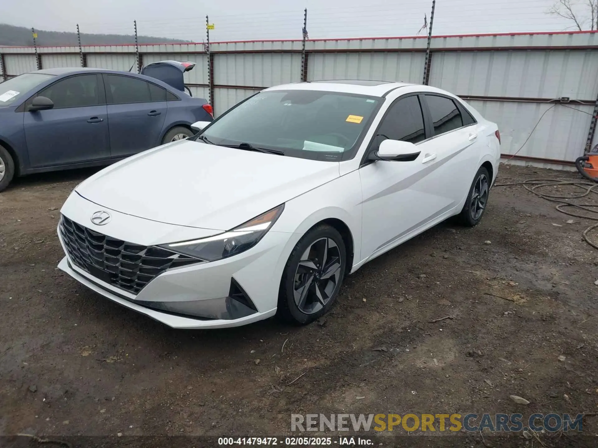 2 Photograph of a damaged car 5NPLN4AG6MH029304 HYUNDAI ELANTRA 2021