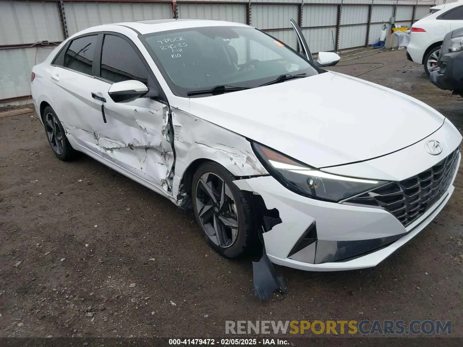 6 Photograph of a damaged car 5NPLN4AG6MH029304 HYUNDAI ELANTRA 2021