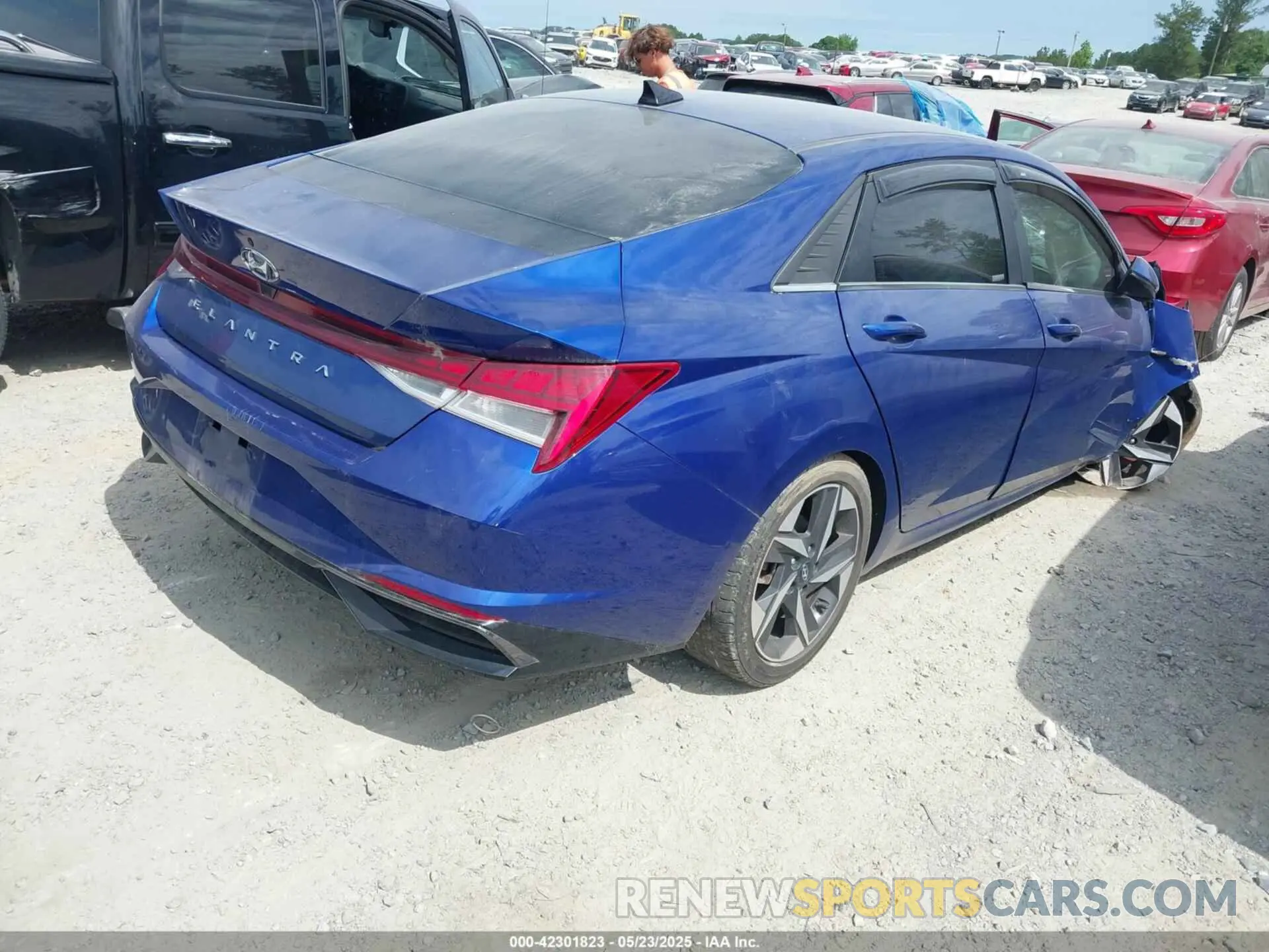 4 Фотография поврежденного автомобиля 5NPLN4AG8MH020572 HYUNDAI ELANTRA 2021
