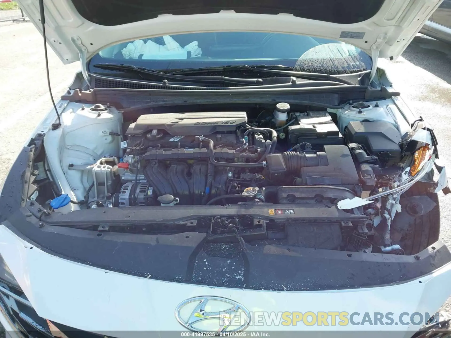 10 Фотография поврежденного автомобиля 5NPLP4AG0MH020950 HYUNDAI ELANTRA 2021