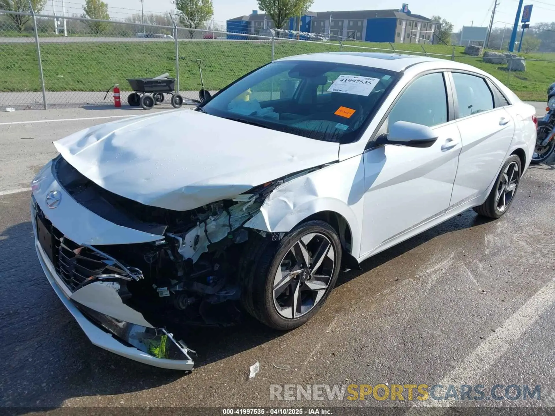 2 Фотография поврежденного автомобиля 5NPLP4AG0MH020950 HYUNDAI ELANTRA 2021