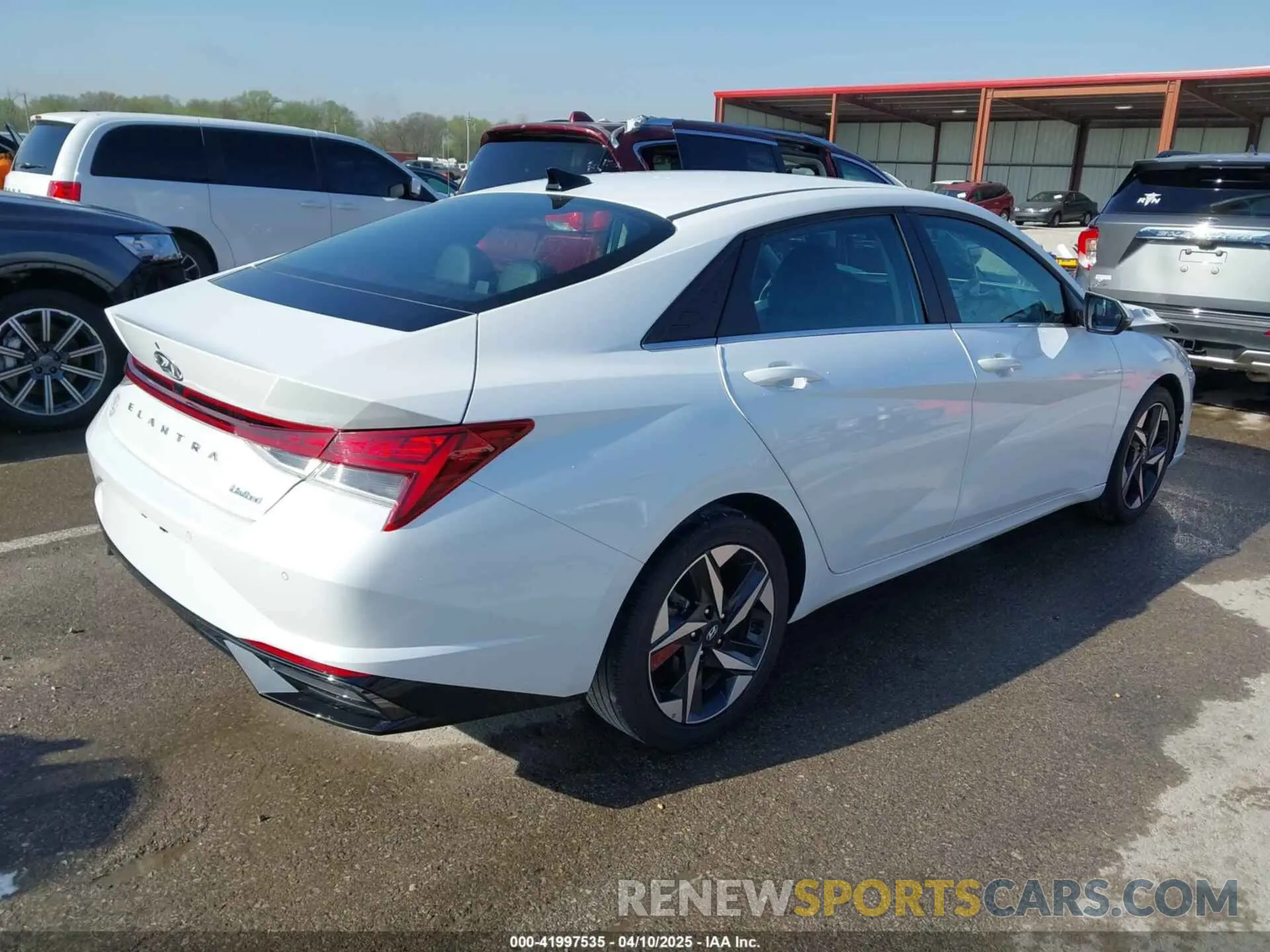 4 Фотография поврежденного автомобиля 5NPLP4AG0MH020950 HYUNDAI ELANTRA 2021
