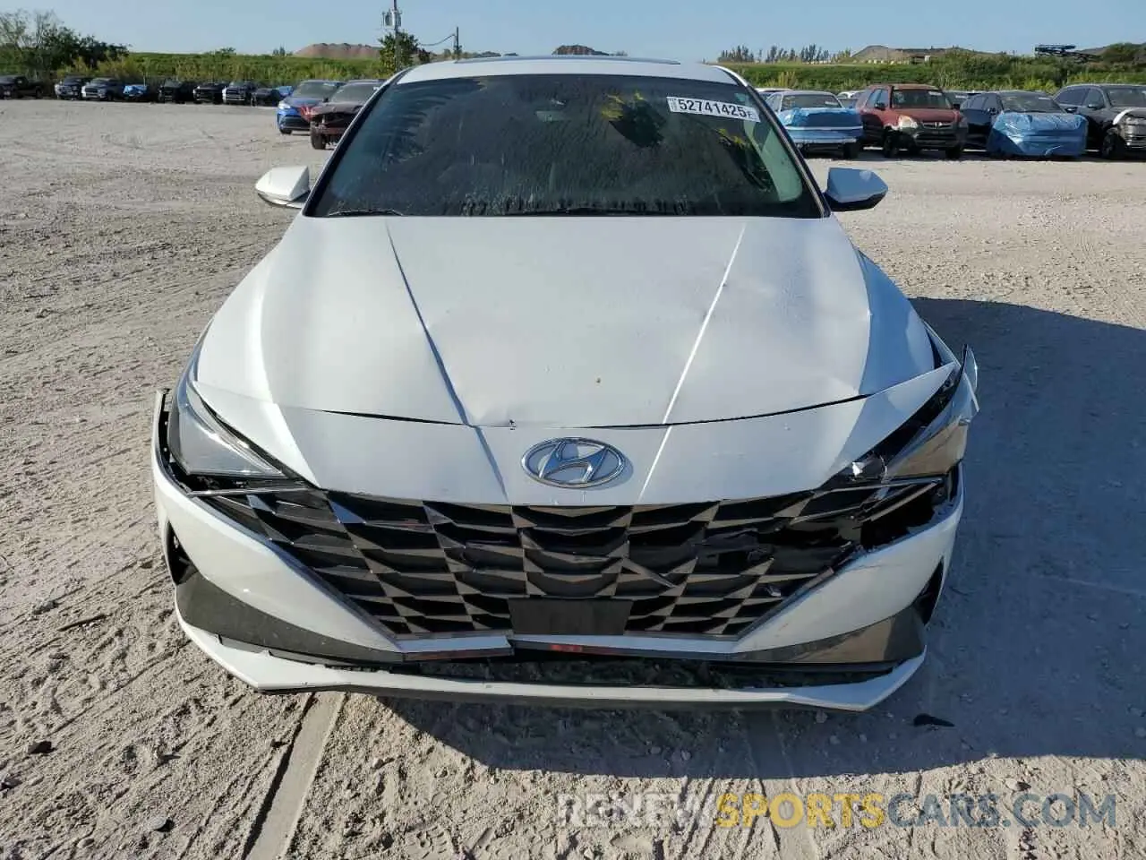 5 Photograph of a damaged car 5NPLP4AG3MH026273 HYUNDAI ELANTRA 2021