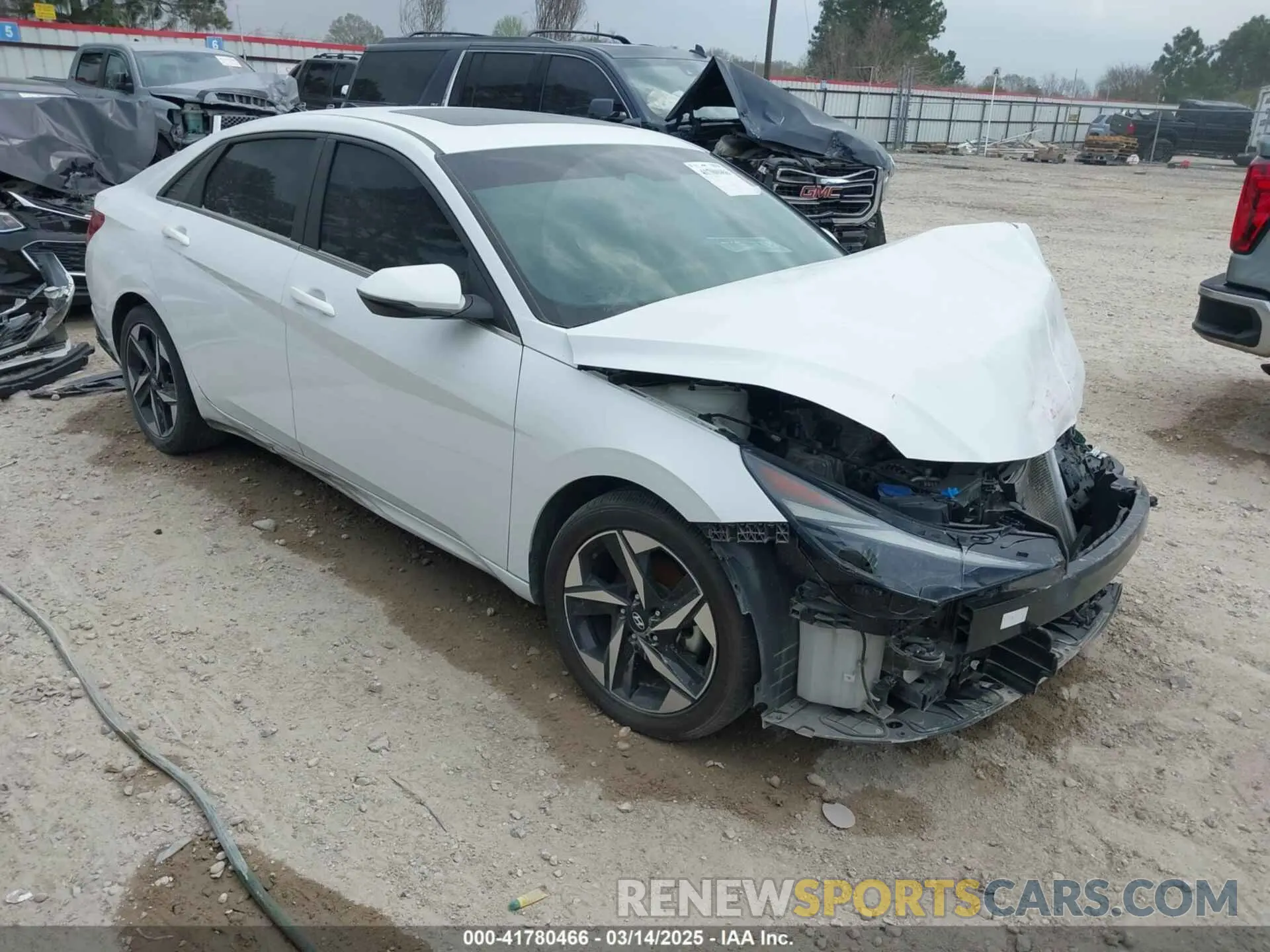 1 Фотография поврежденного автомобиля 5NPLP4AG4MH017887 HYUNDAI ELANTRA 2021