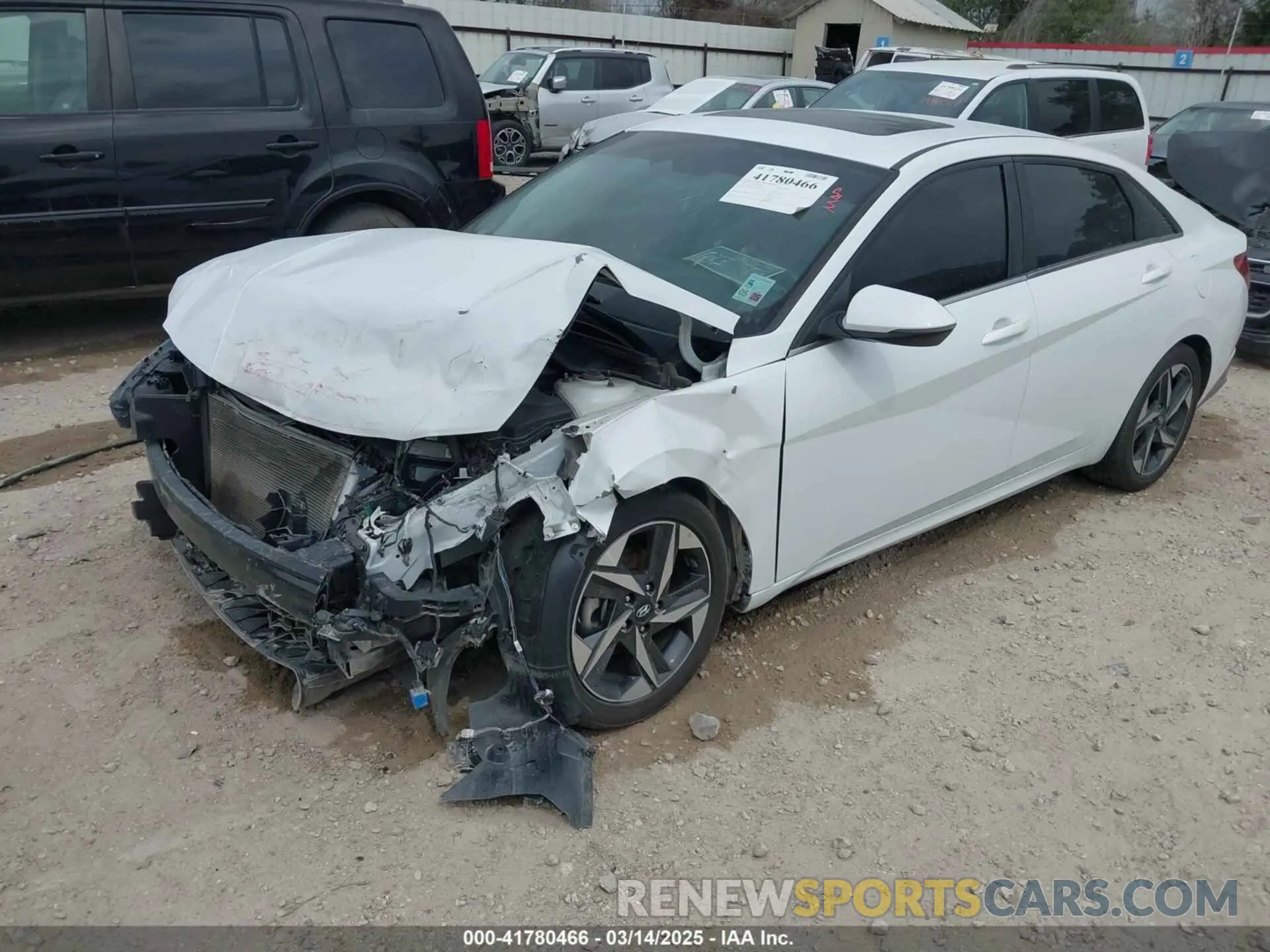2 Фотография поврежденного автомобиля 5NPLP4AG4MH017887 HYUNDAI ELANTRA 2021