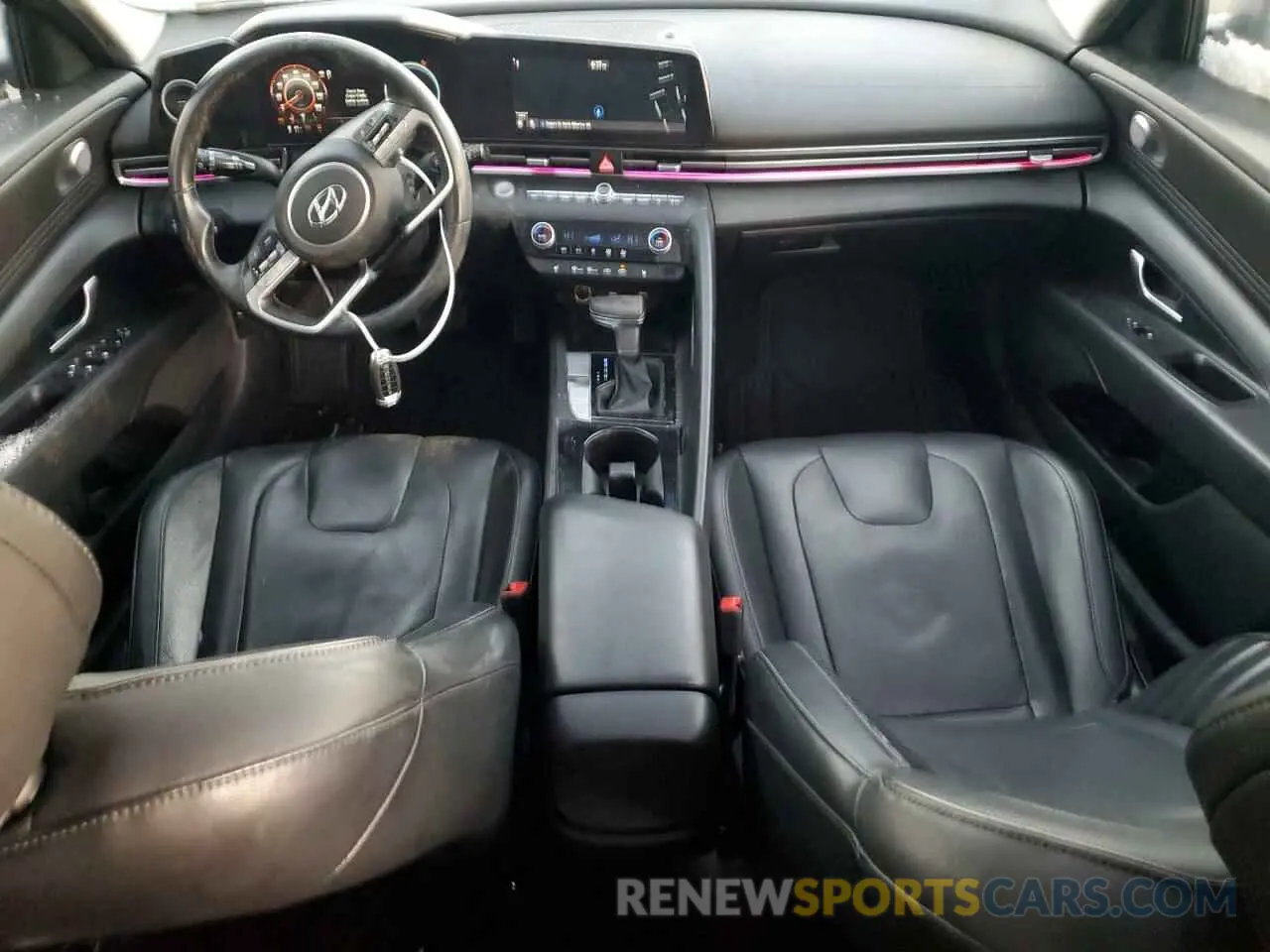 8 Фотография поврежденного автомобиля 5NPLP4AG6MH024310 HYUNDAI ELANTRA 2021