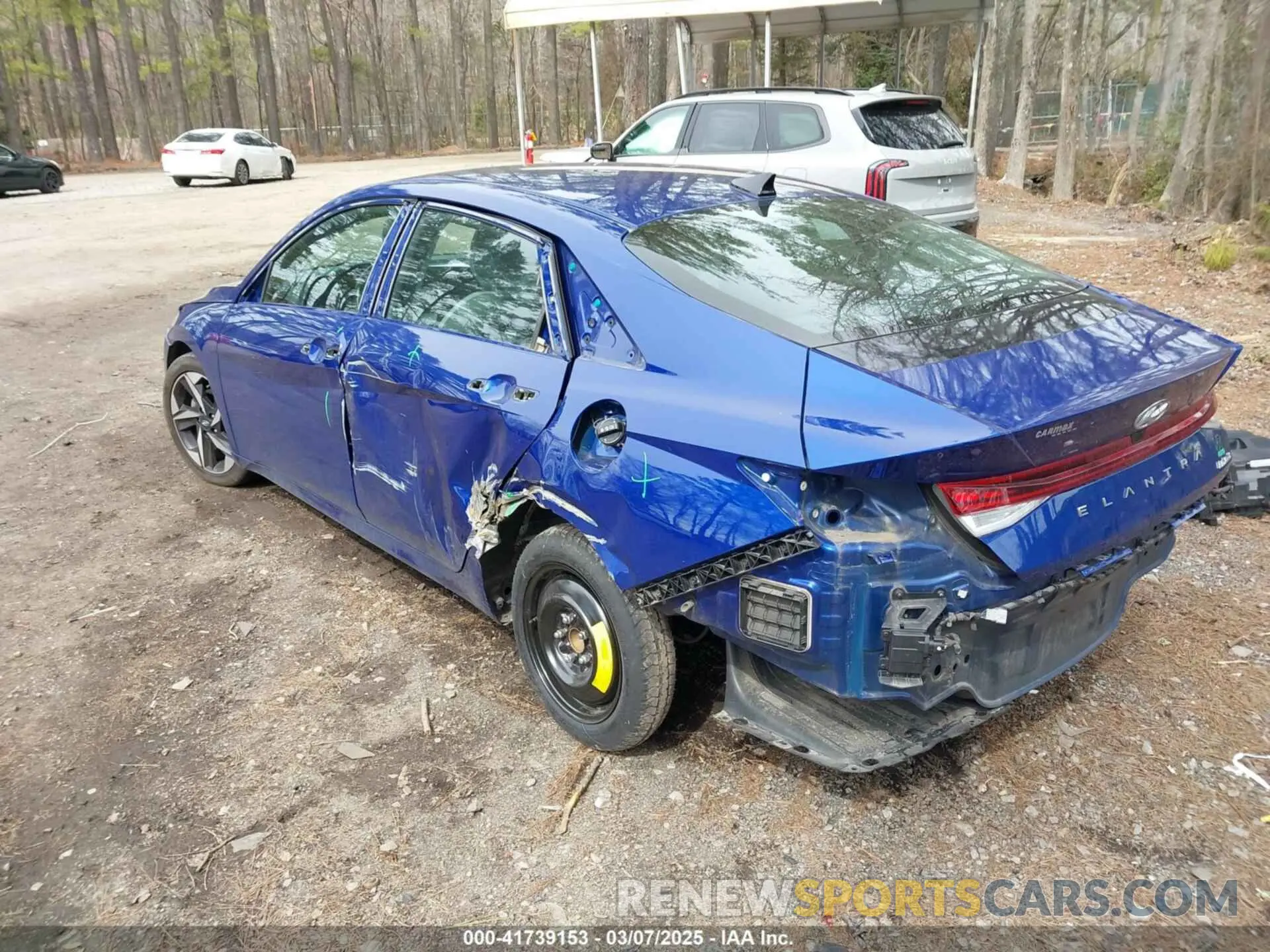 3 Фотография поврежденного автомобиля 5NPLP4AG6MH025053 HYUNDAI ELANTRA 2021