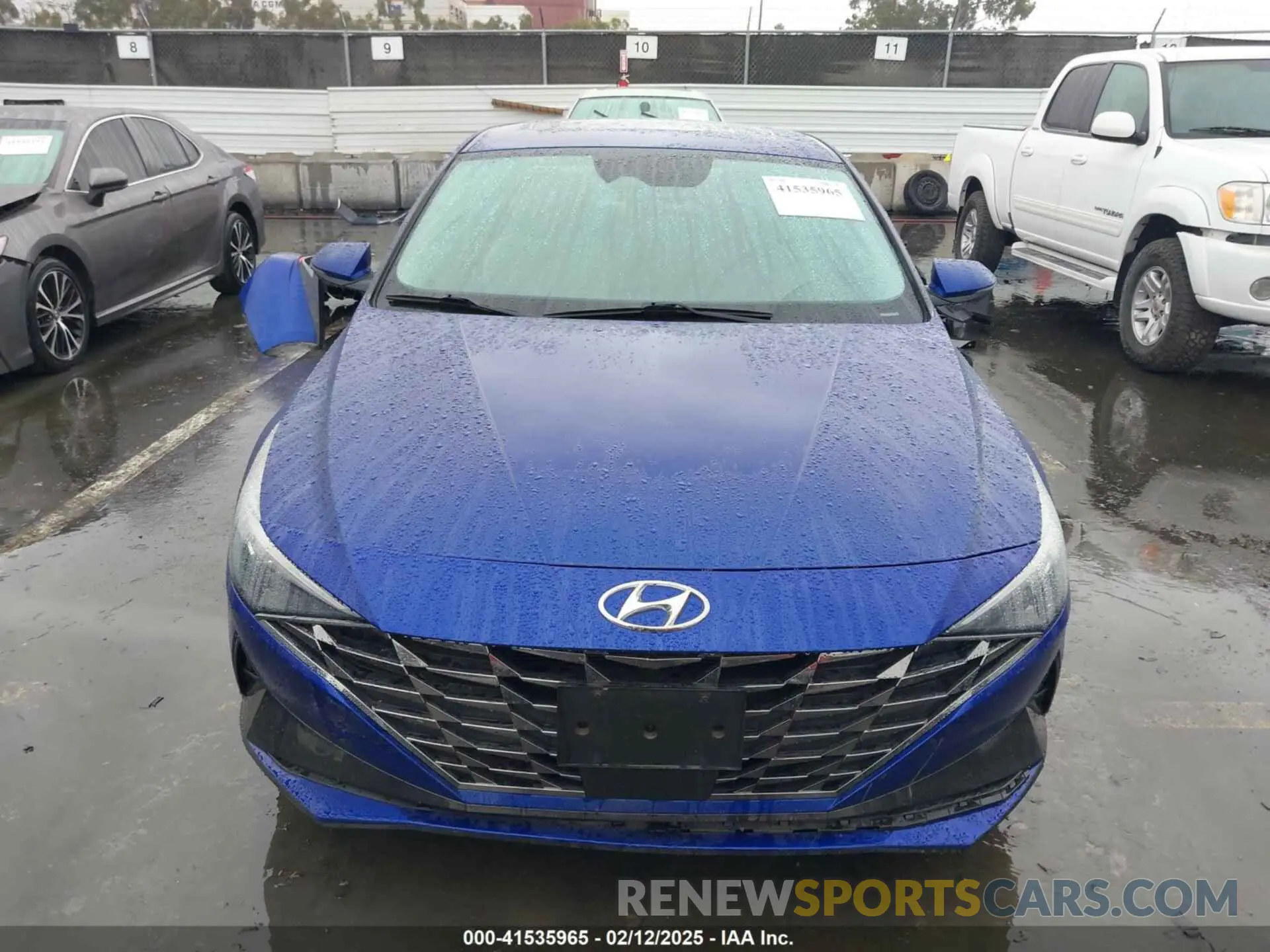 13 Photograph of a damaged car 5NPLP4AG9MH025466 HYUNDAI ELANTRA 2021