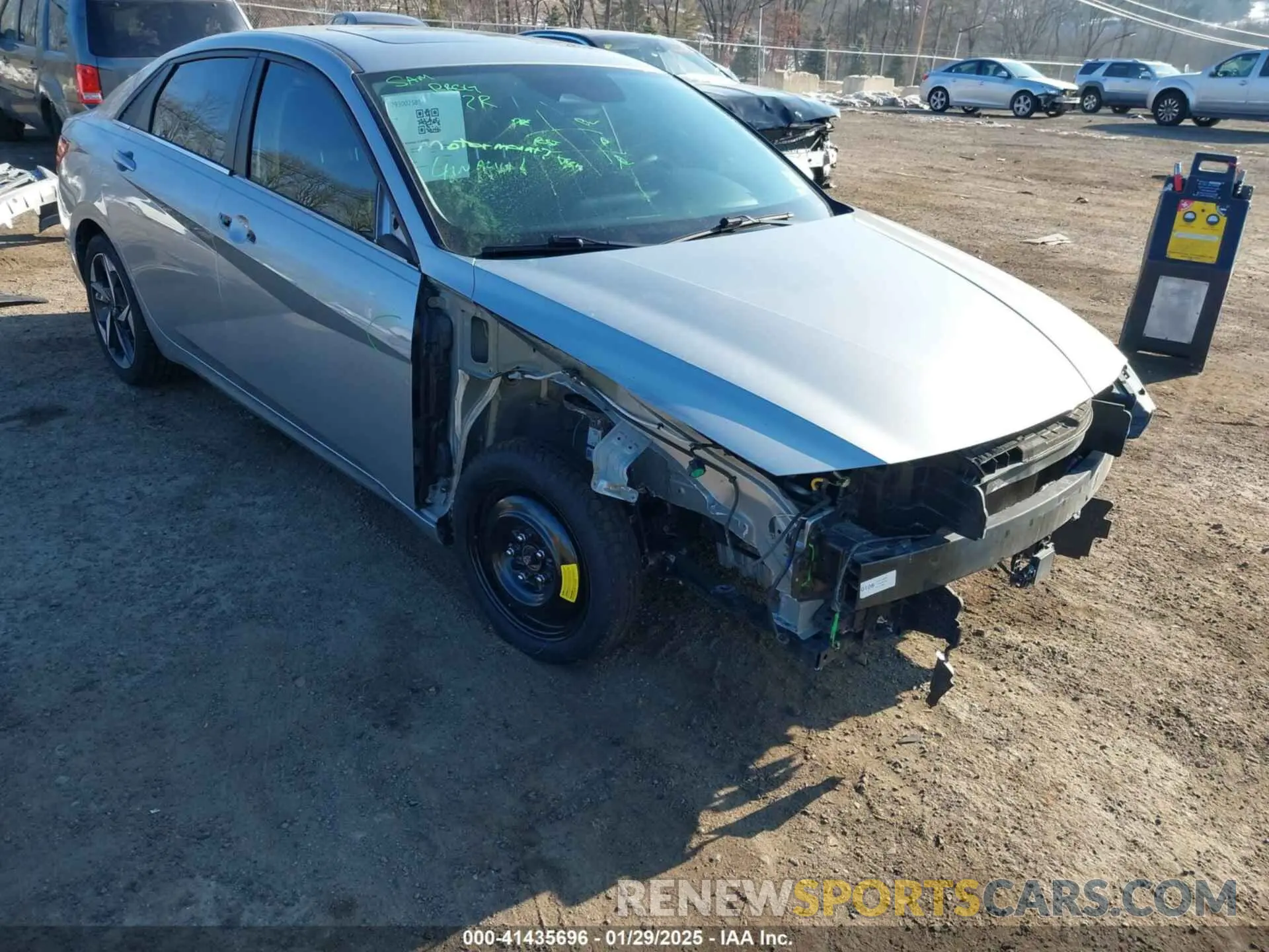 6 Фотография поврежденного автомобиля 5NPLP4AGXMH029977 HYUNDAI ELANTRA 2021