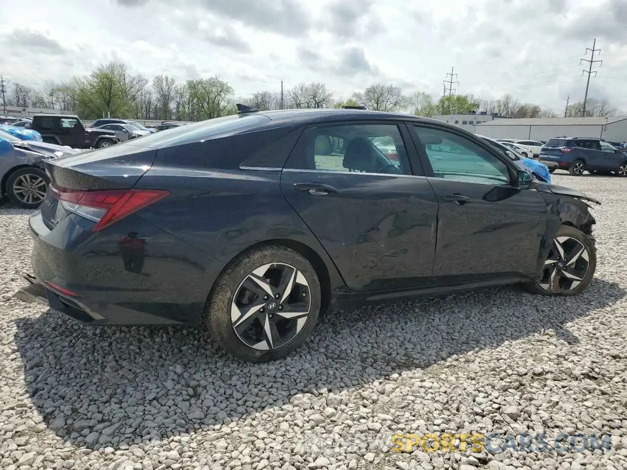 3 Фотография поврежденного автомобиля 5NPLP4AGXMH043636 HYUNDAI ELANTRA 2021