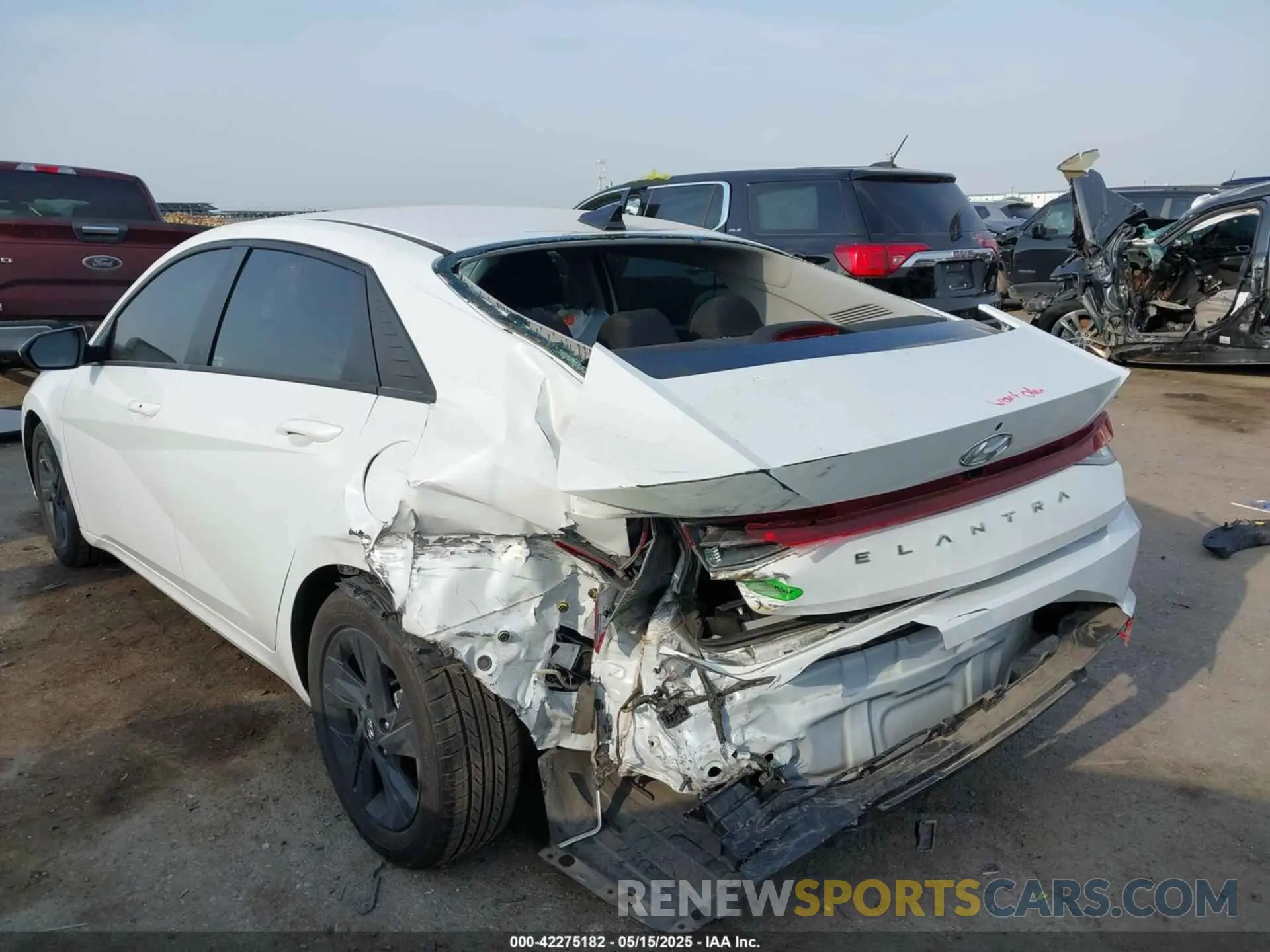 6 Фотография поврежденного автомобиля 5NPLS4AG0MH003578 HYUNDAI ELANTRA 2021
