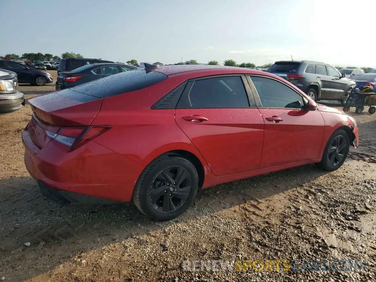 3 Фотография поврежденного автомобиля 5NPLS4AG0MH023524 HYUNDAI ELANTRA 2021