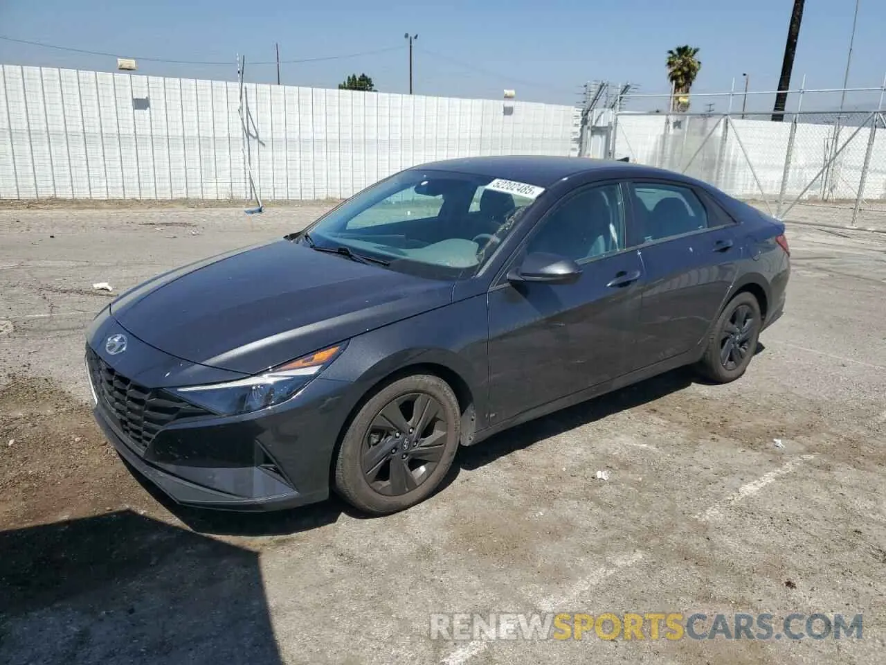 1 Photograph of a damaged car 5NPLS4AG0MH032370 HYUNDAI ELANTRA 2021
