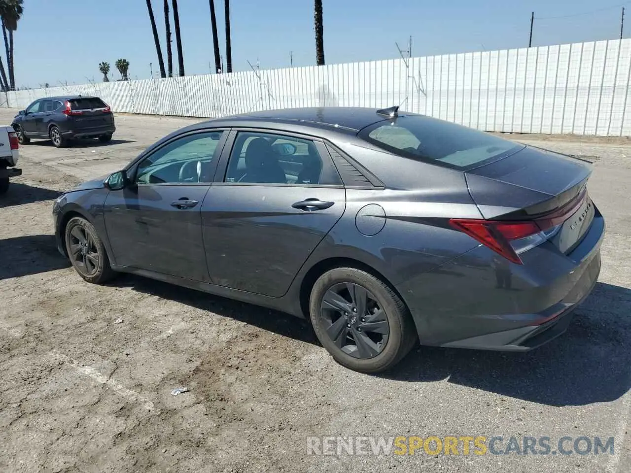 2 Photograph of a damaged car 5NPLS4AG0MH032370 HYUNDAI ELANTRA 2021