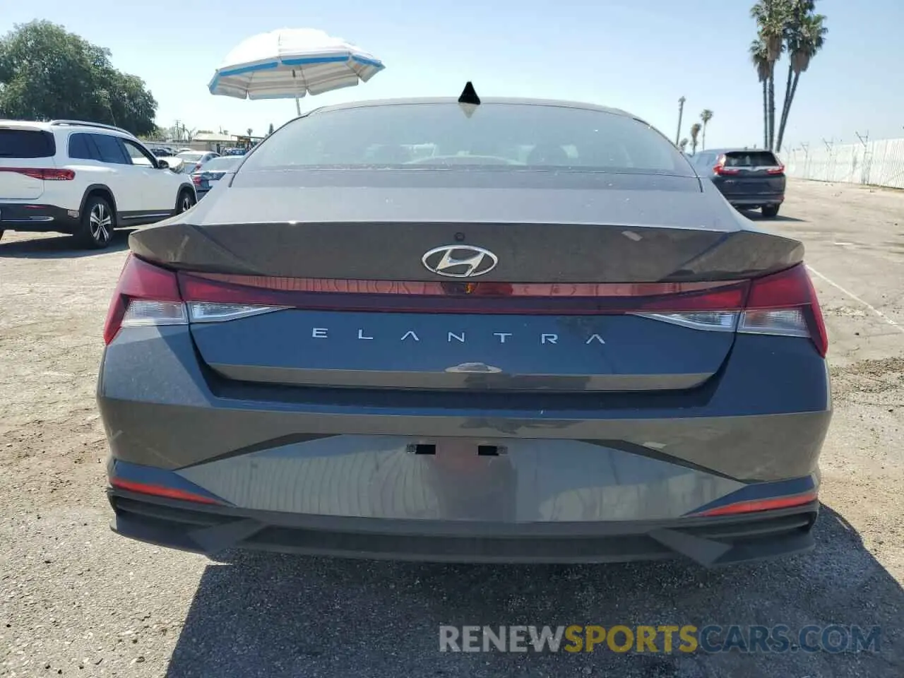 6 Photograph of a damaged car 5NPLS4AG0MH032370 HYUNDAI ELANTRA 2021