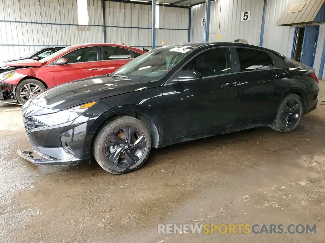1 Фотография поврежденного автомобиля 5NPLS4AG1MH048142 HYUNDAI ELANTRA 2021
