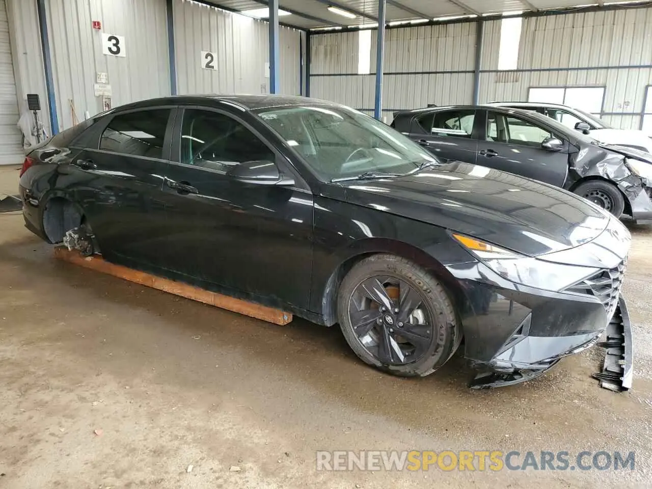 4 Фотография поврежденного автомобиля 5NPLS4AG1MH048142 HYUNDAI ELANTRA 2021