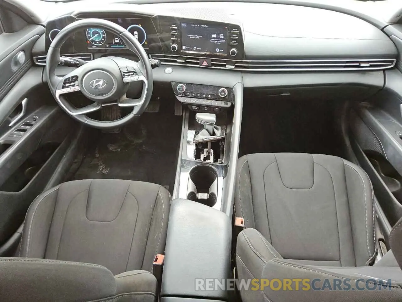 8 Фотография поврежденного автомобиля 5NPLS4AG1MH048142 HYUNDAI ELANTRA 2021