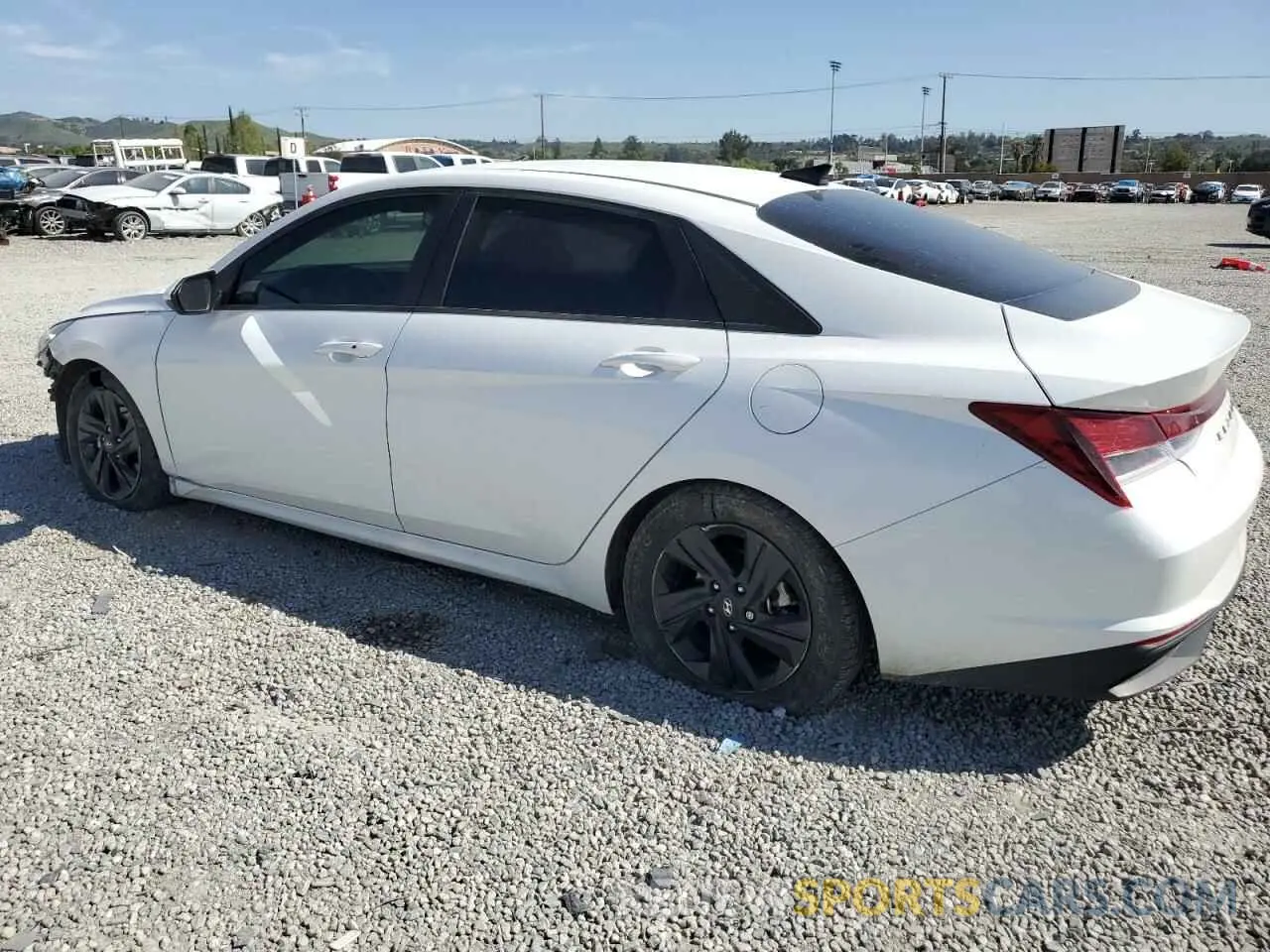 2 Photograph of a damaged car 5NPLS4AG1MH048903 HYUNDAI ELANTRA 2021